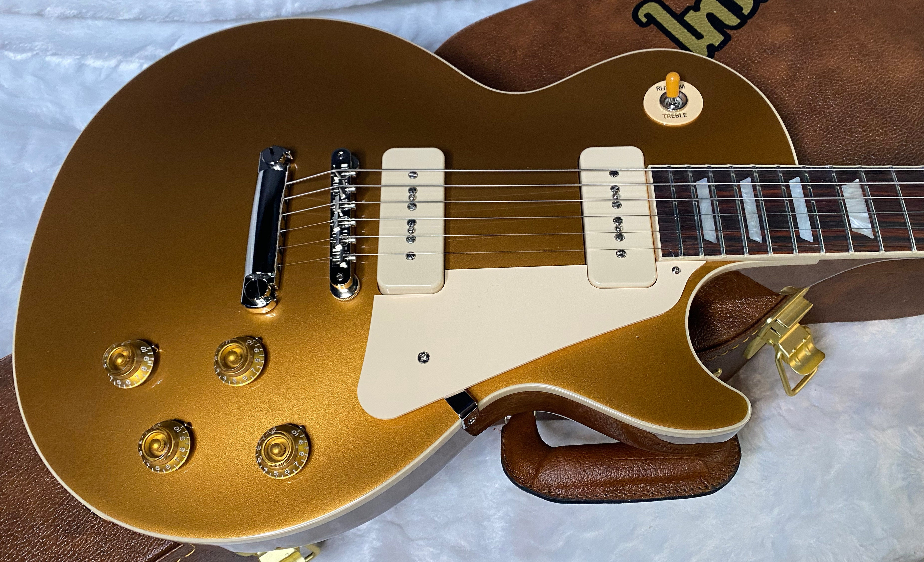 NEW! Gibson Les Paul Standard '50s P-90 - Gold Top - Authorized Dealer - 10.1 lbs - G07116