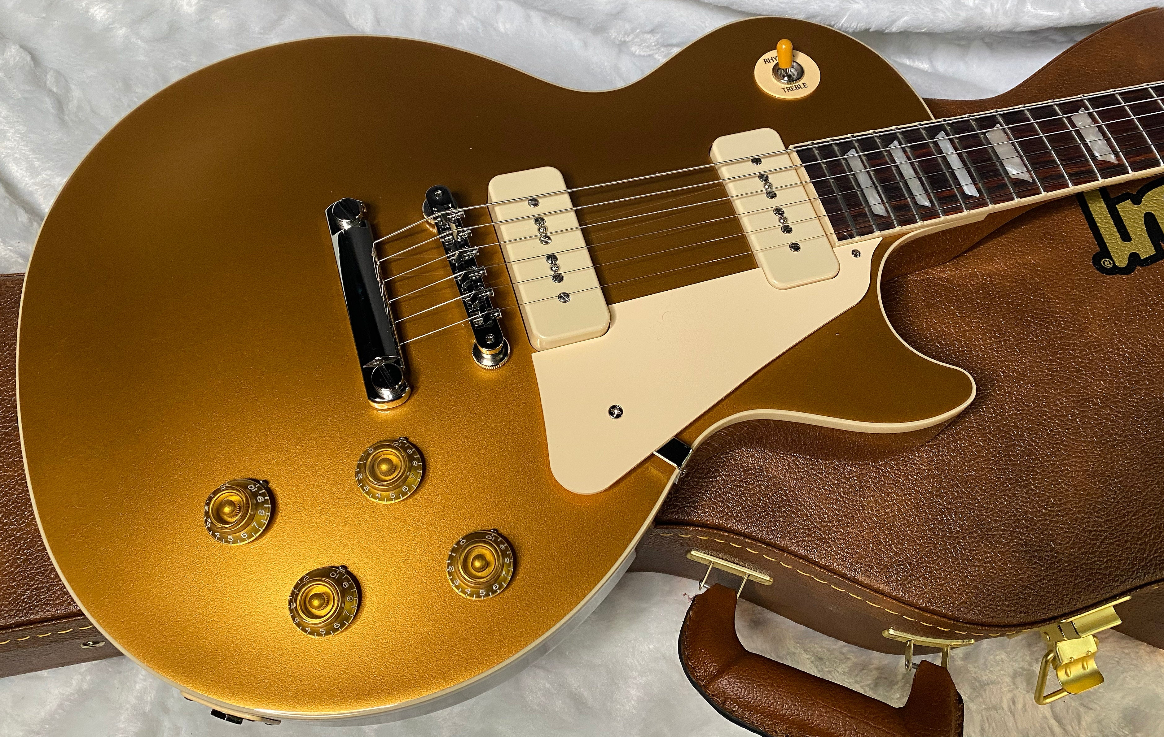 NEW! Gibson Les Paul Standard '50s P-90 - Gold Top - Authorized Dealer - 10.1 lbs - G07116