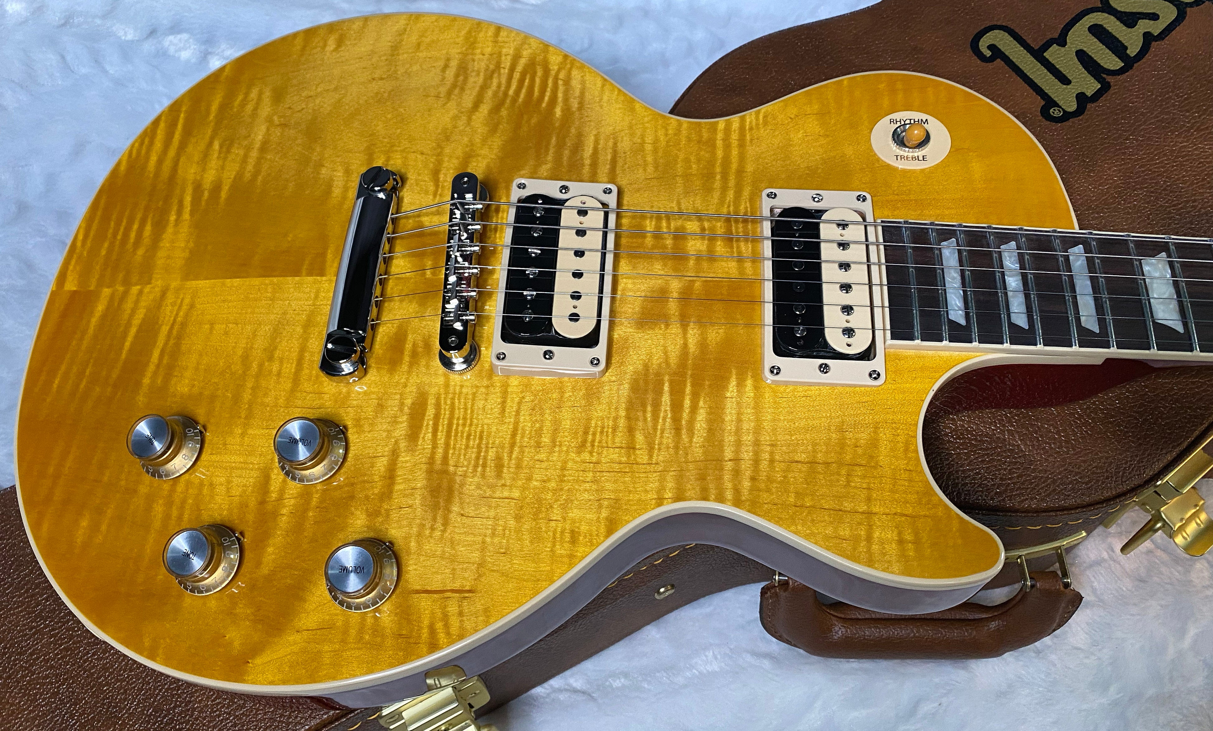 NEW ! Gibson Les Paul Slash - Appetite Burst - Beautiful Flame Top - Authorized Dealer - 9.1lbs - G07115