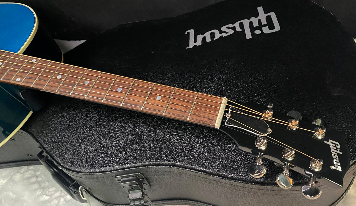 NEW ! Gibson Acoustic J-45 Standard Acoustic Guitar - Bluebonnet Gloss - Authorized Dealer - 4.5lbs - G07823
