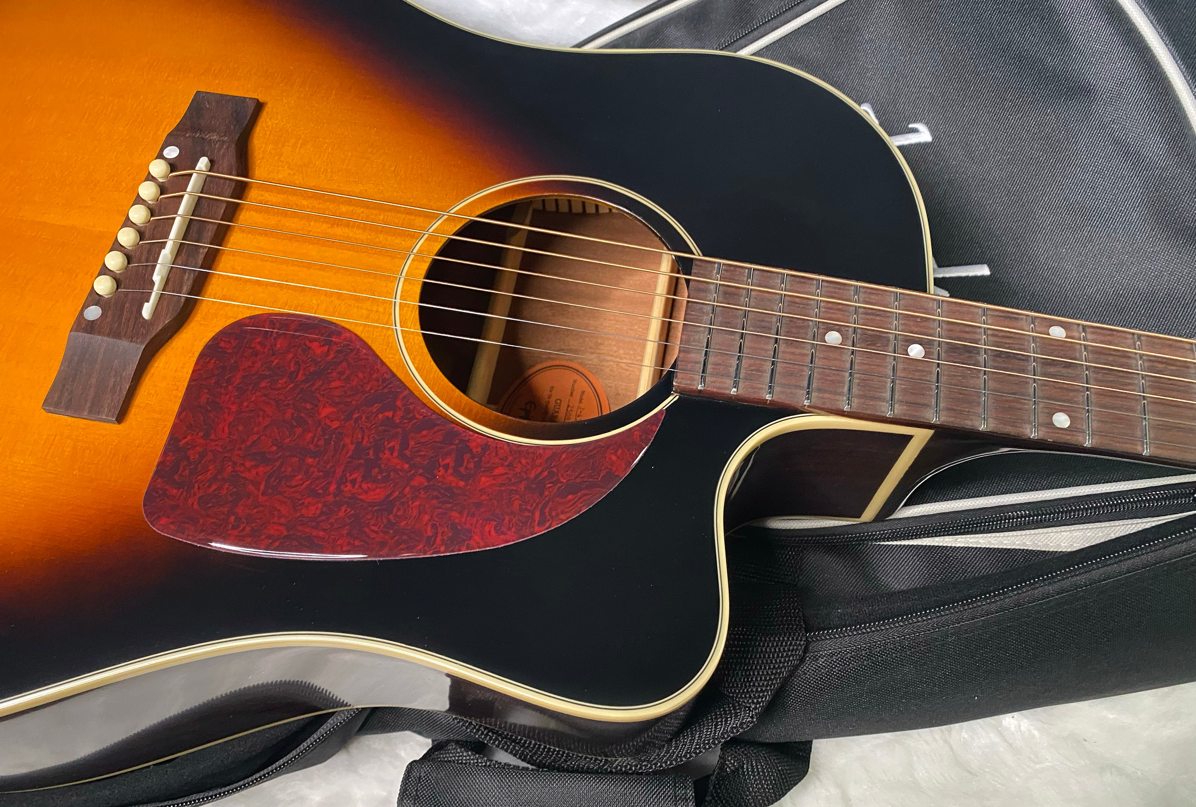 NEW! Epiphone Inspired by Gibson J-45 Standard EC Acoustic-Electric Guitar - Vintage Sunburst - 5.5lbs - Authorized Dealer - G07109