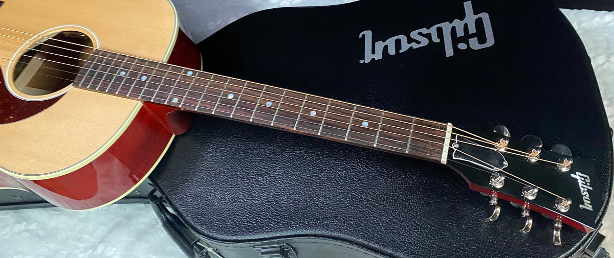 NEW ! Gibson Acoustic J-45 Standard Acoustic Electric Guitar - Natural Gloss Cherry Back - 4.7lbs - Authorized Dealer - G07824