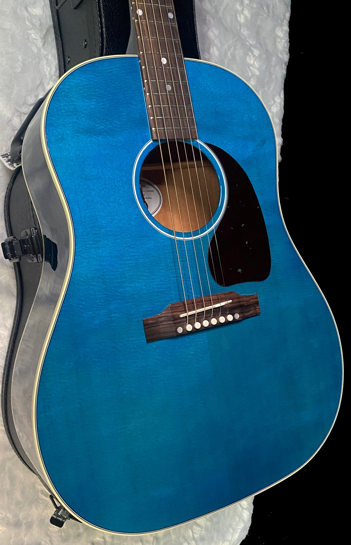 NEW ! Gibson Acoustic J-45 Standard Acoustic Guitar - Bluebonnet Gloss - Authorized Dealer - 4.5lbs - G07822