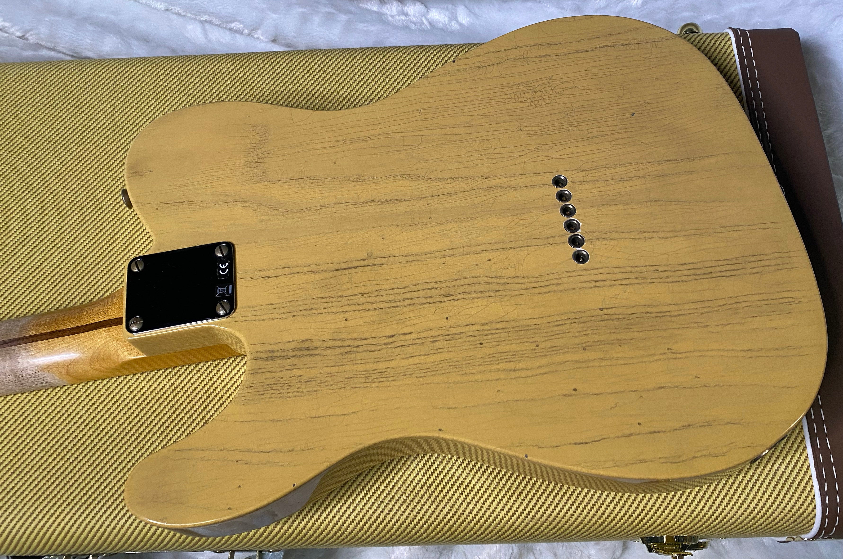 NEW! Fender Custom Shop 1951 Telecaster Journeyman Relic - Aged NoCaster Blonde - 7.2lbs - Authorized Dealer - G07112