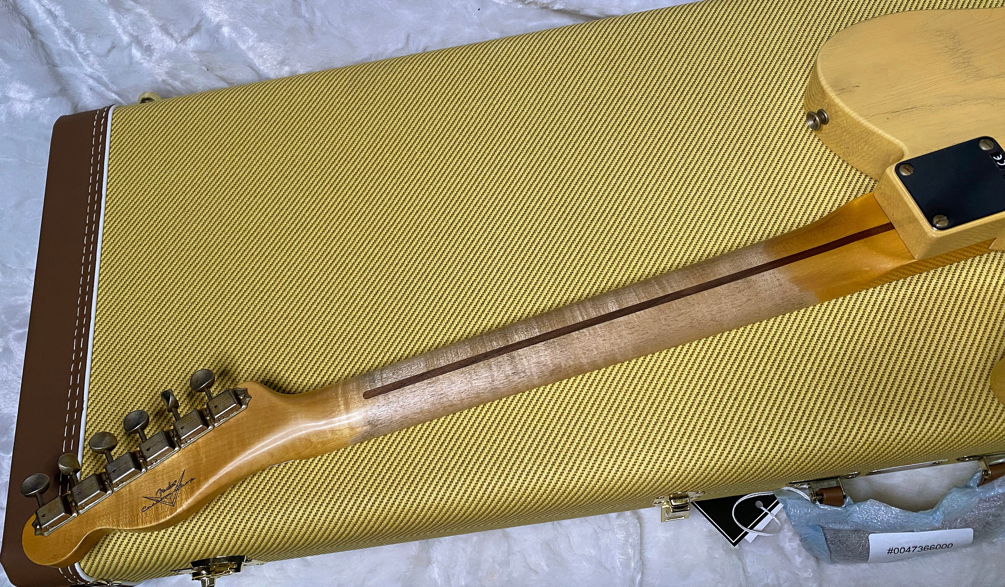 NEW! Fender Custom Shop 1951 Telecaster Journeyman Relic - Aged NoCaster Blonde - 7.2lbs - Authorized Dealer - G07112