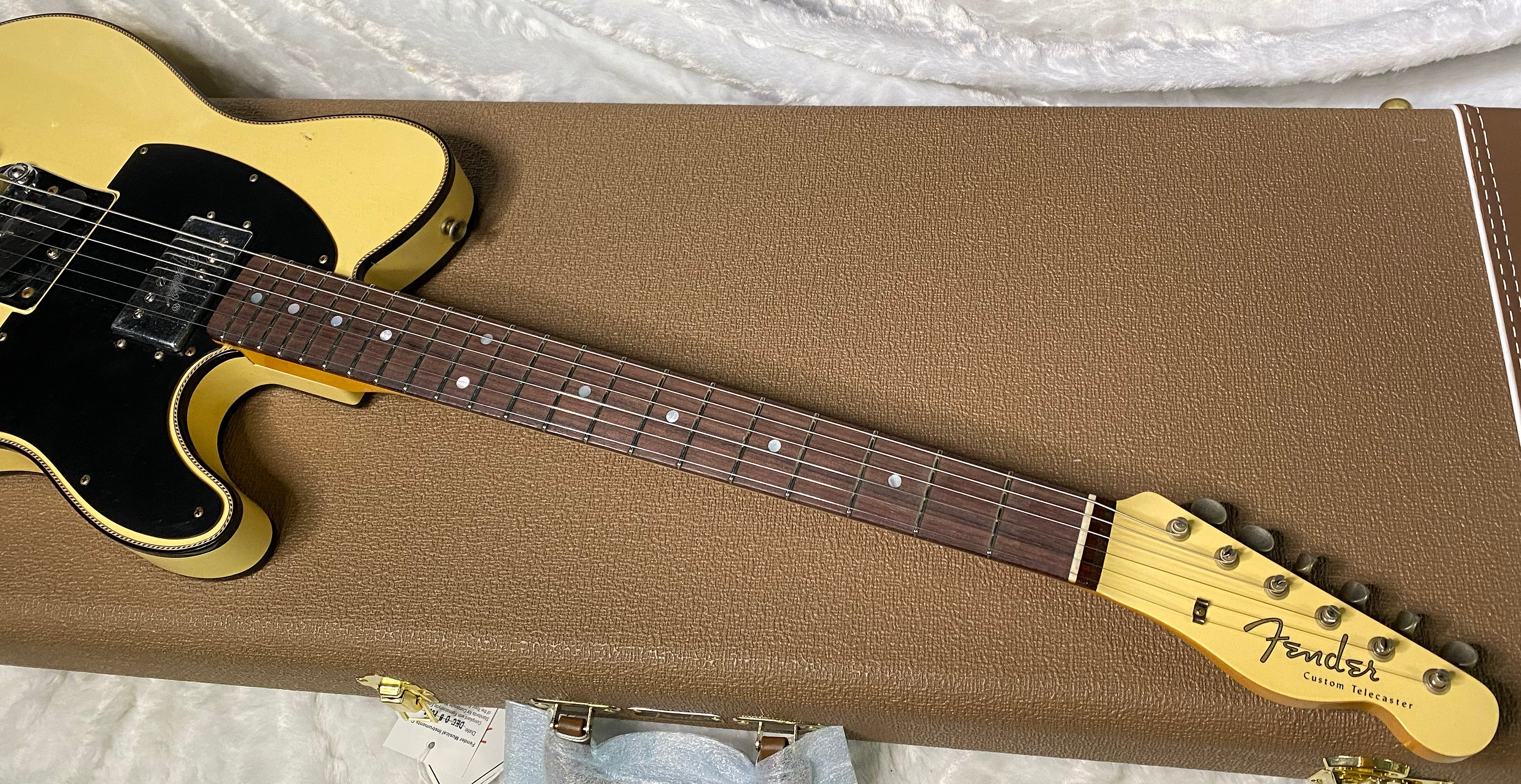 NEW! Fender Limited Edition Cunife Telecaster Custom Journeyman Relic - Aged Vintage White Finish - Authorized Dealer - 8.6lbs - G07111
