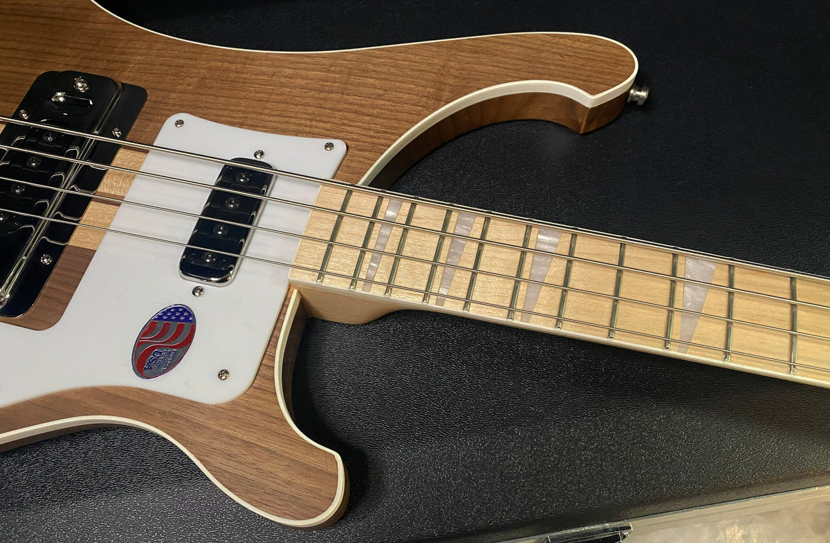NEW! Rickenbacker 4003 W Walnut - 4-String Bass - Authorized Dealer - Only 8.5 lbs - G07829