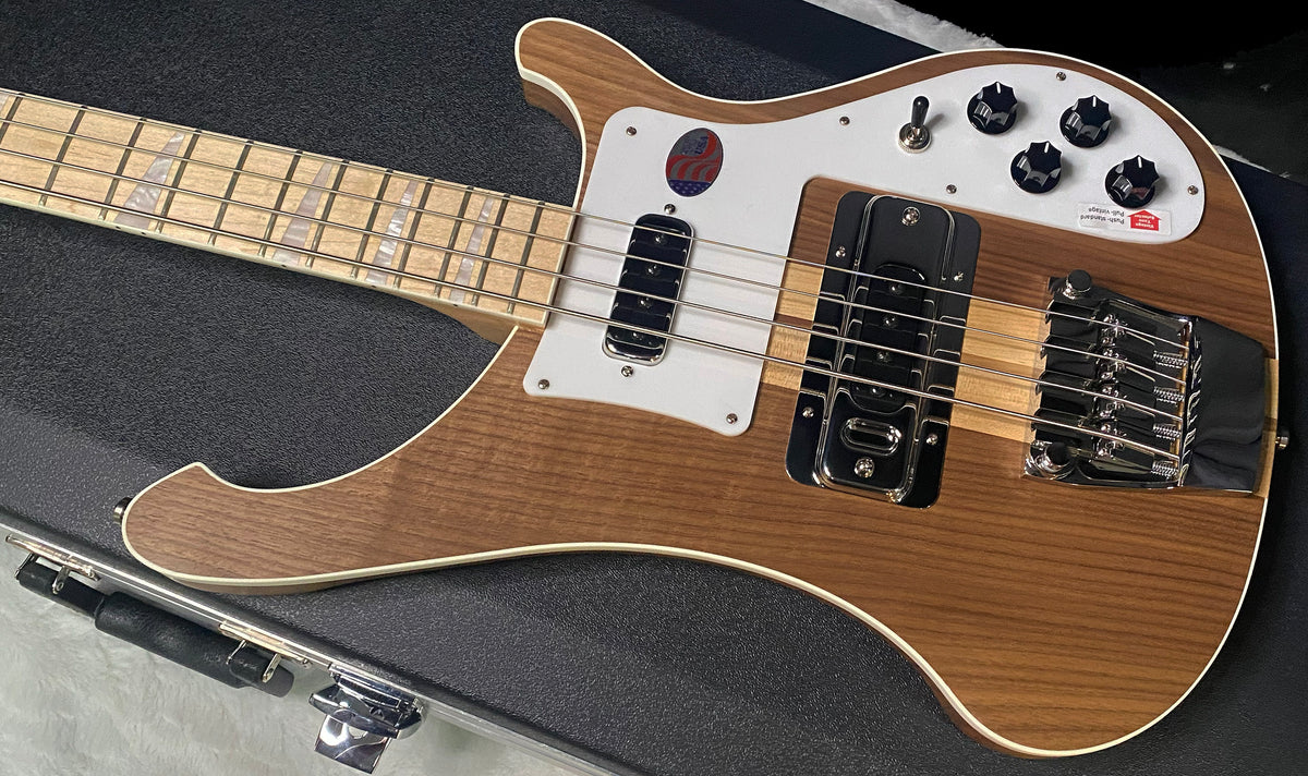 NEW! Rickenbacker 4003 W Walnut - 4-String Bass - Authorized Dealer - Only 8.5 lbs - G07829