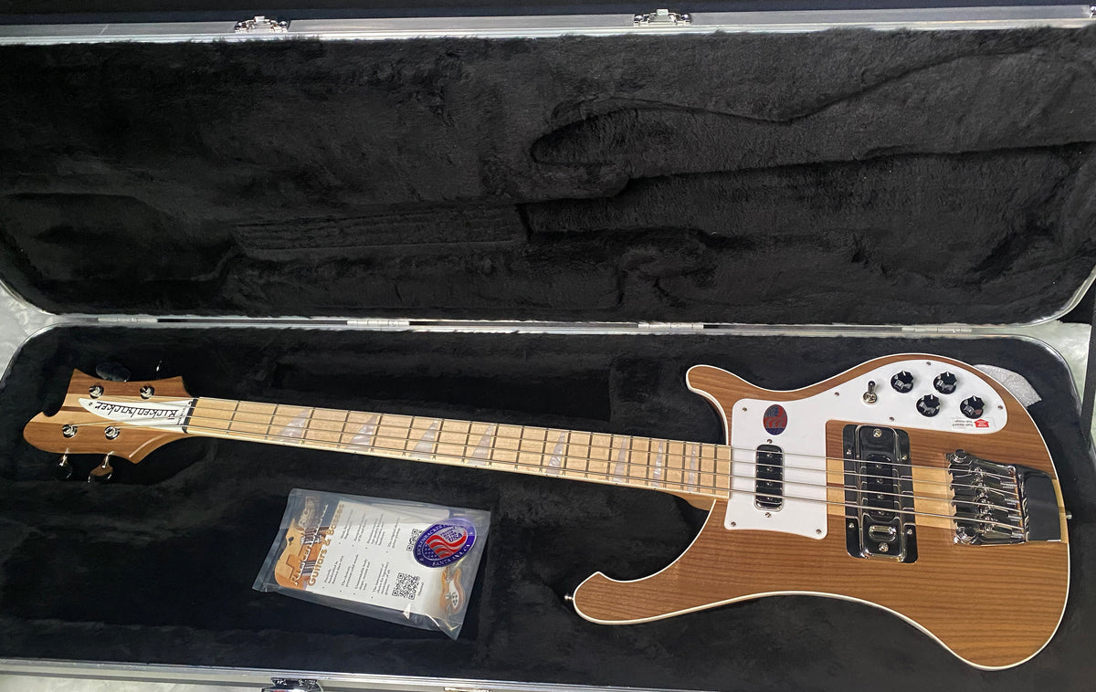 NEW! Rickenbacker 4003 W Walnut - 4-String Bass - Authorized Dealer - Only 8.5 lbs - G07829