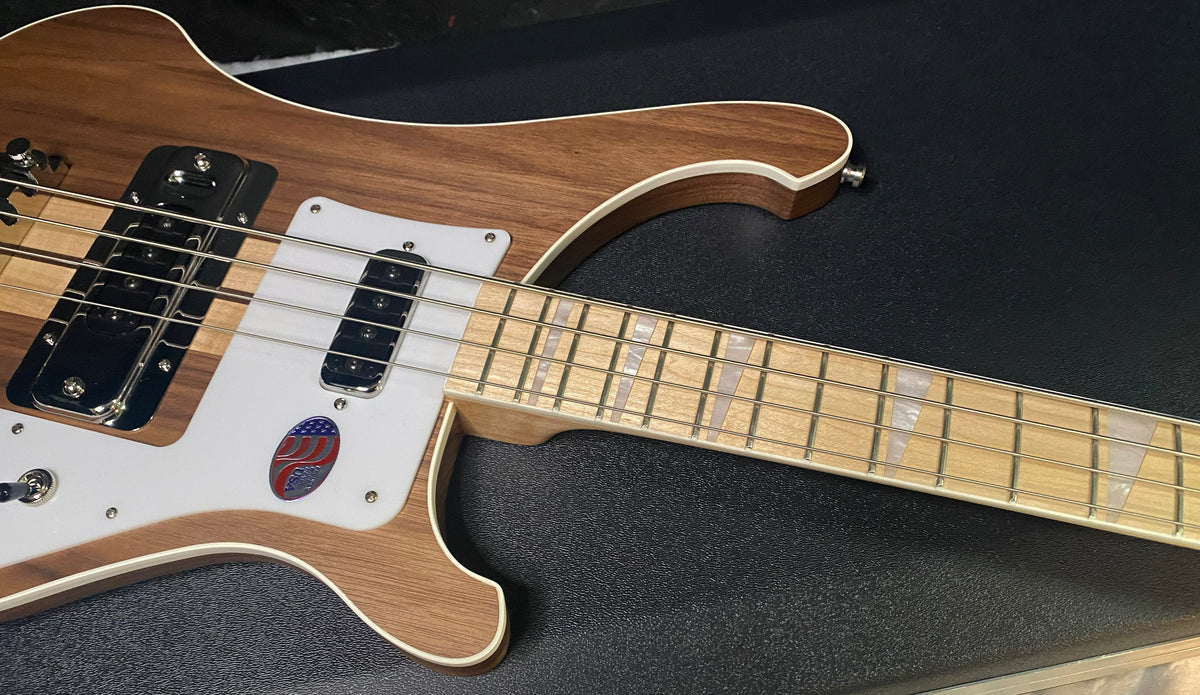 NEW! Rickenbacker 4003 W Walnut - 4-String Bass - Authorized Dealer - Only 8.5 lbs - G07827