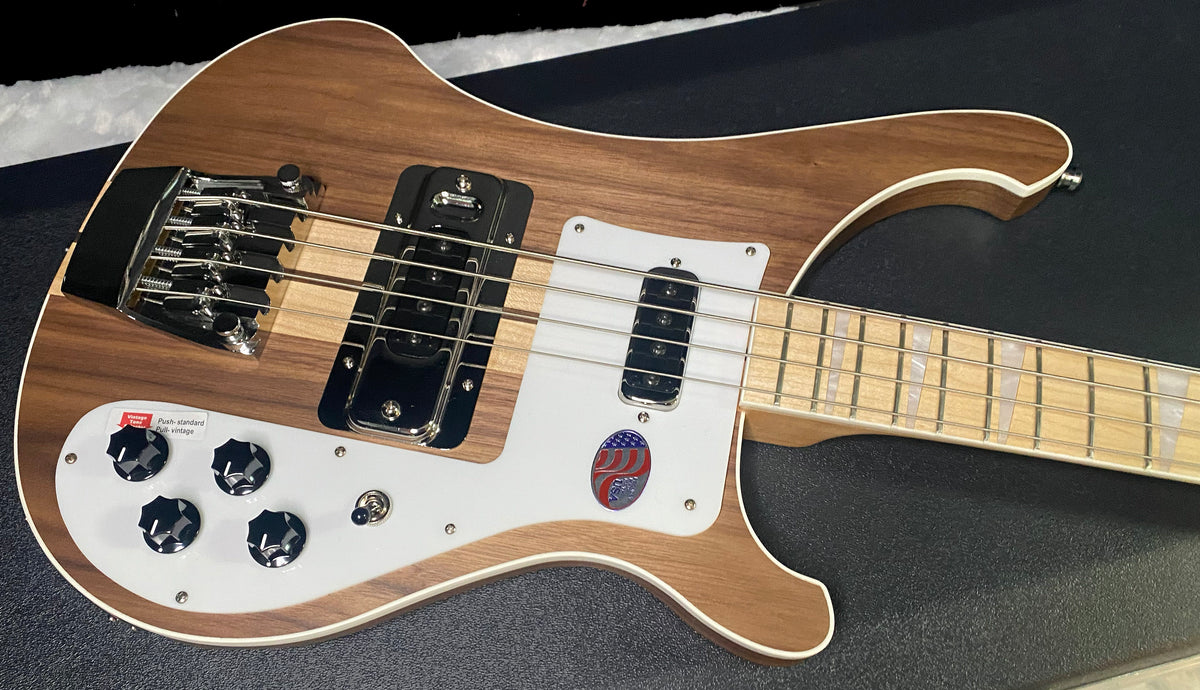 NEW! Rickenbacker 4003 W Walnut - 4-String Bass - Authorized Dealer - Only 8.5 lbs - G07827