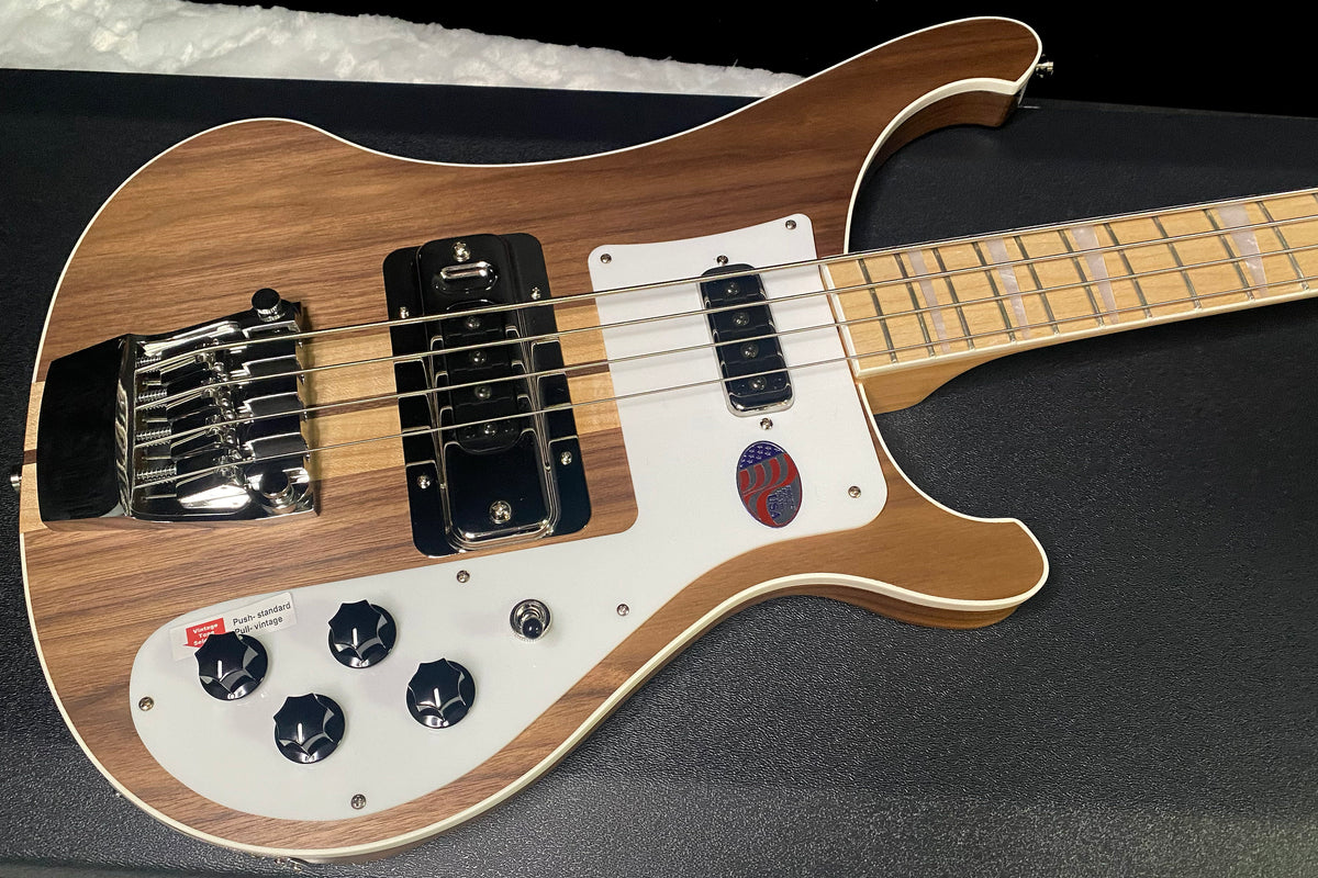 NEW! Rickenbacker 4003 W Walnut - 4-String Bass - Authorized Dealer - Only 8.5 lbs - G07827