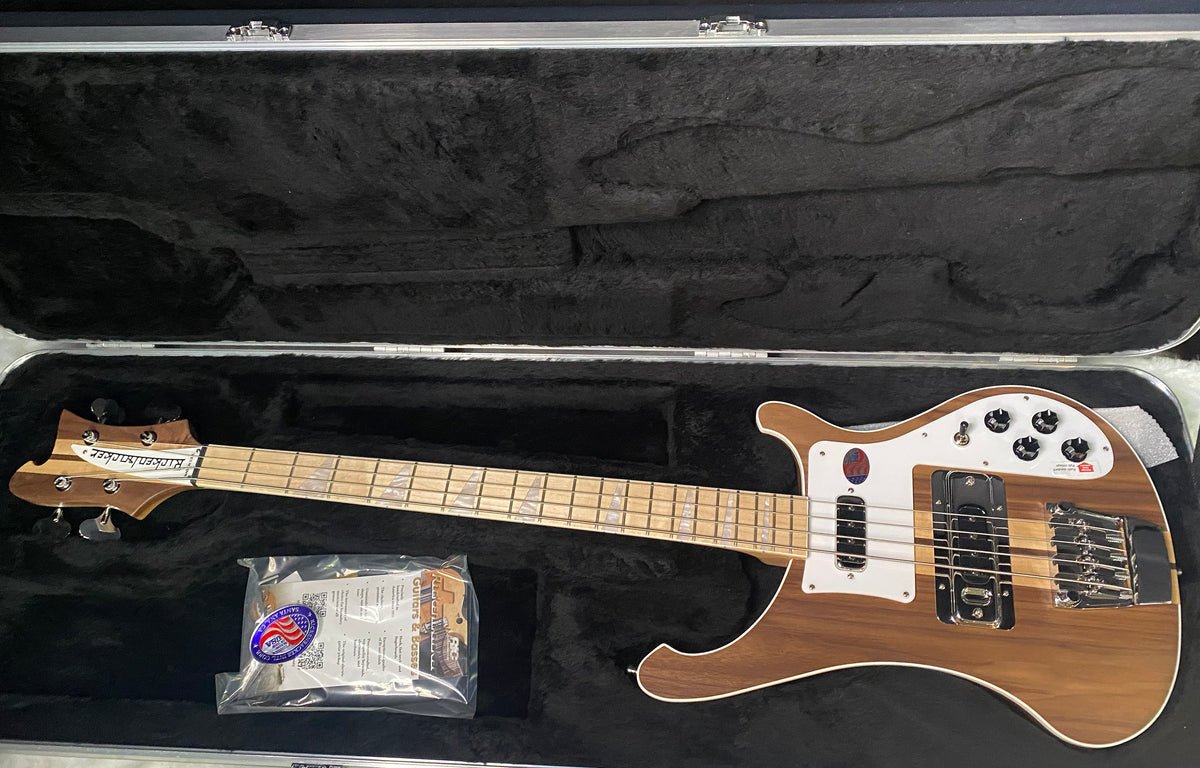 NEW! Rickenbacker 4003 W Walnut - 4-String Bass - Authorized Dealer - Only 8.5 lbs - G07827