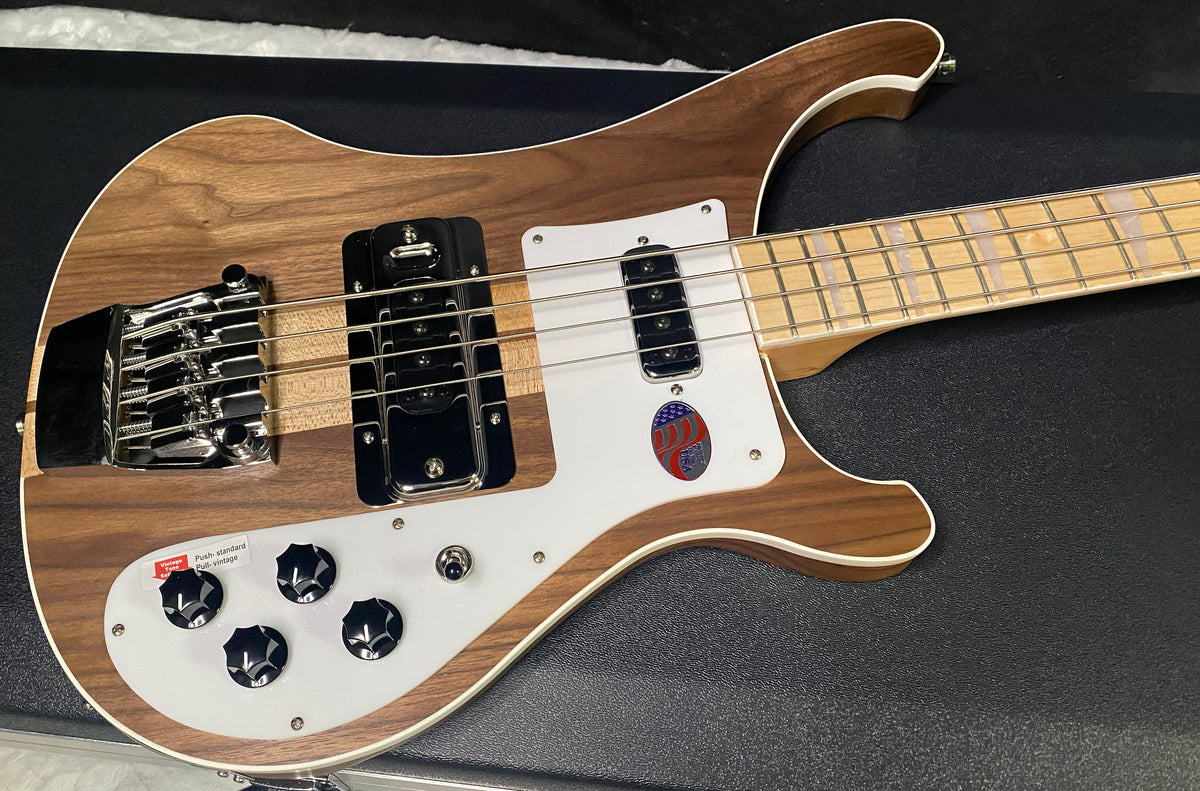 NEW! Rickenbacker 4003 W Walnut - 4-String Bass - Authorized Dealer - Only 8.4 lbs - G07833