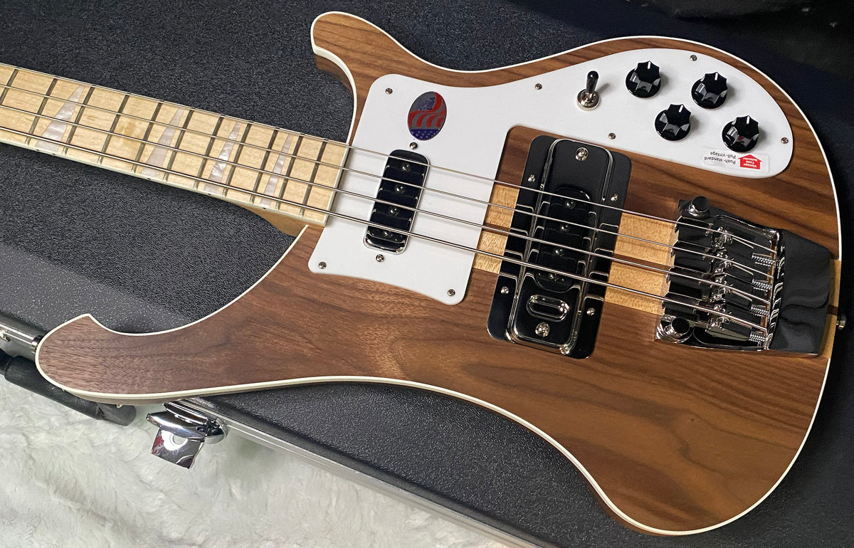 NEW! Rickenbacker 4003 W Walnut - 4-String Bass - Authorized Dealer - Only 8.4 lbs - G07833
