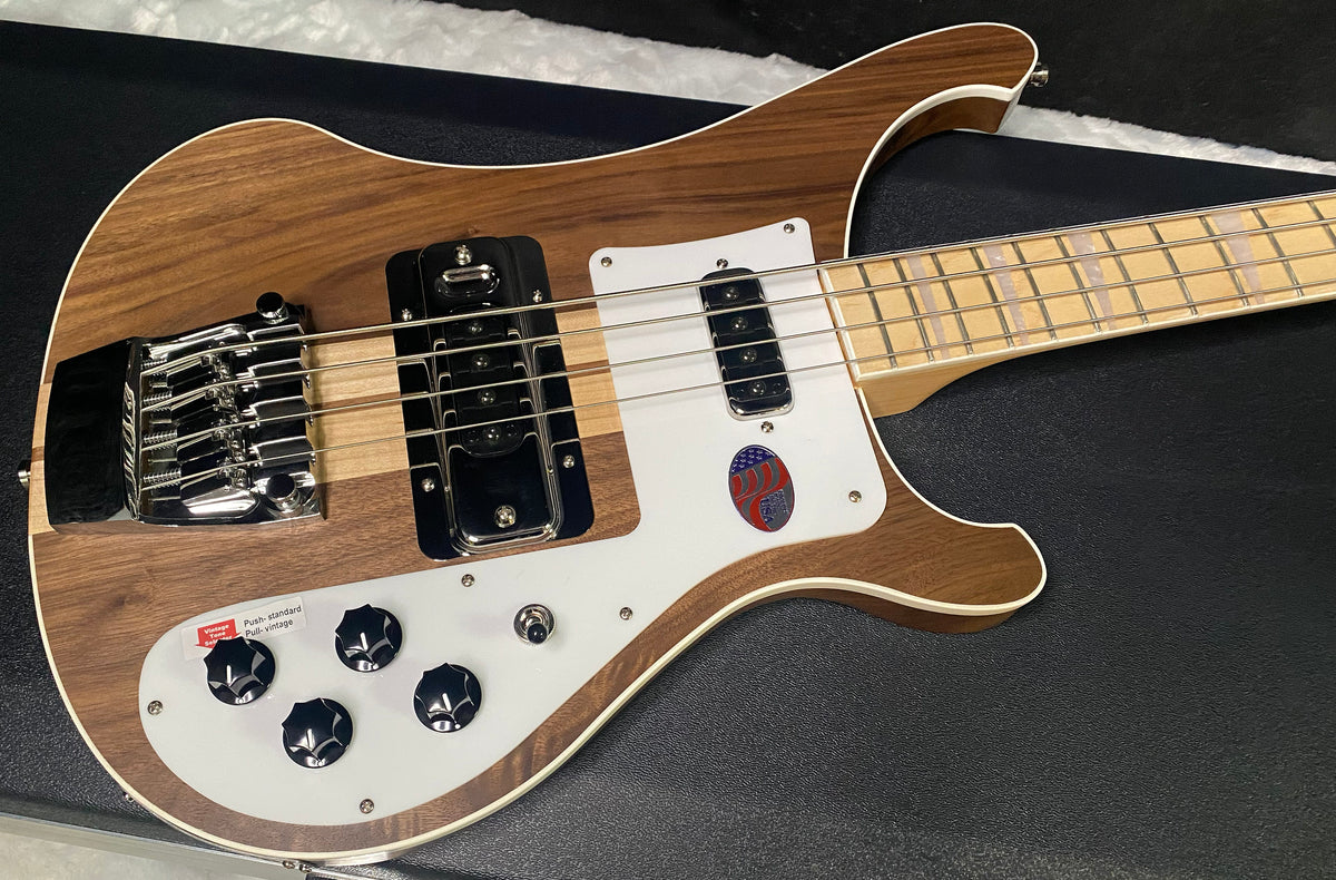 NEW! Rickenbacker 4003 W Walnut - 4-String Bass - Authorized Dealer - Only 8.65 lbs - G07831