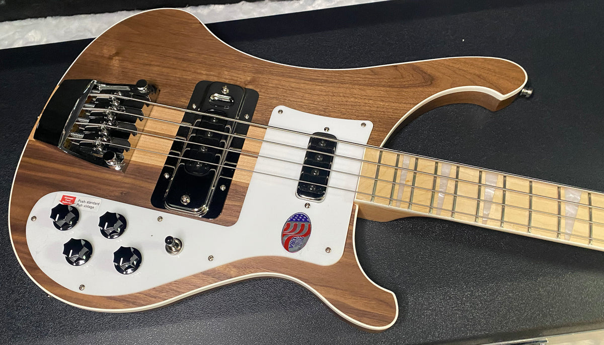 NEW! Rickenbacker 4003 W Walnut - 4-String Bass - Authorized Dealer - Only 8.8 lbs - G07828