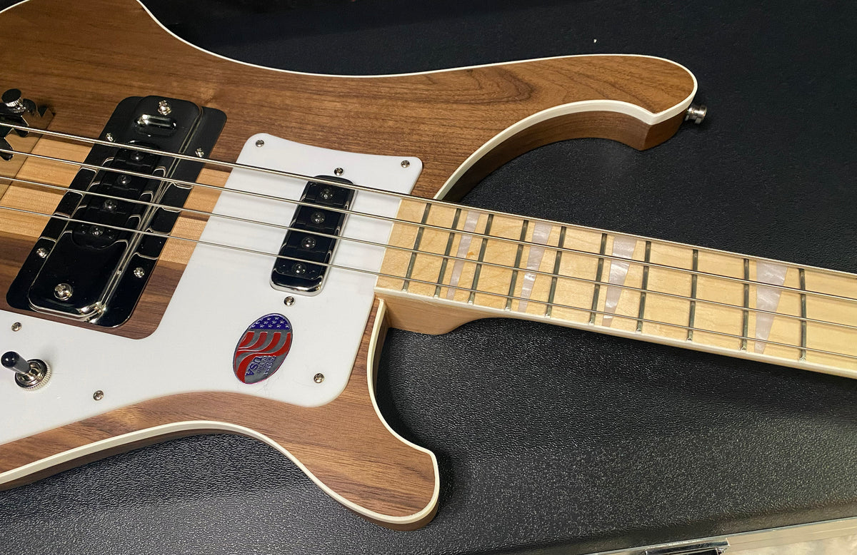 NEW! Rickenbacker 4003 W Walnut - 4-String Bass - Authorized Dealer - Only 8.8 lbs - G07828