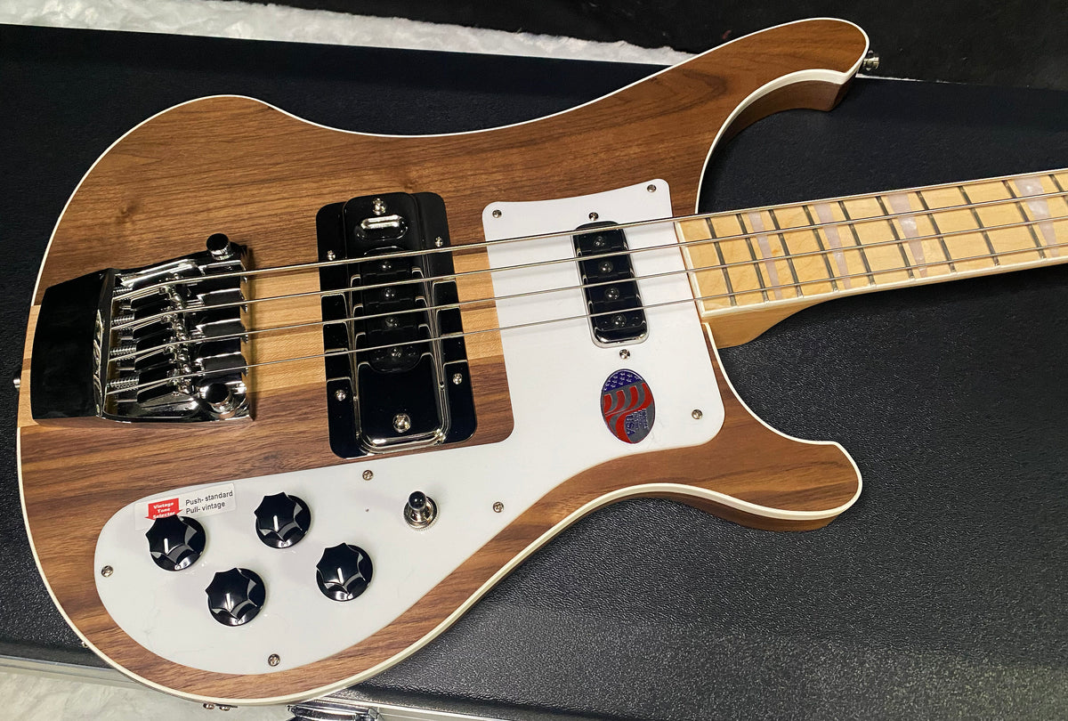 NEW! Rickenbacker 4003 W Walnut - 4-String Bass - Authorized Dealer - Only 8.8 lbs - G07828
