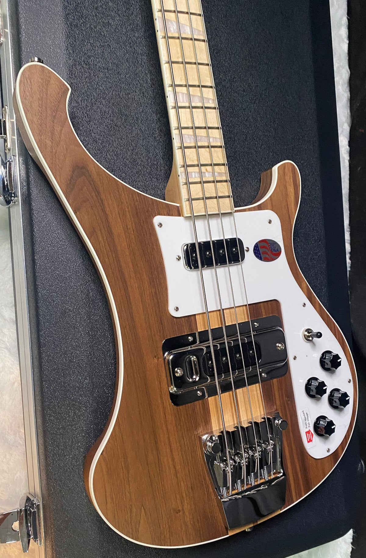 NEW! Rickenbacker 4003 W Walnut - 4-String Bass - Authorized Dealer - Only 8.8 lbs - G07828