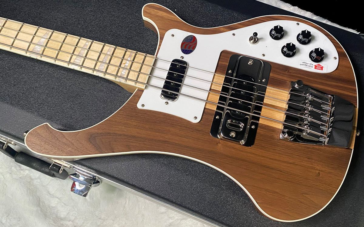 NEW! Rickenbacker 4003 W Walnut - 4-String Bass - Authorized Dealer - Only 8.8 lbs - G07828