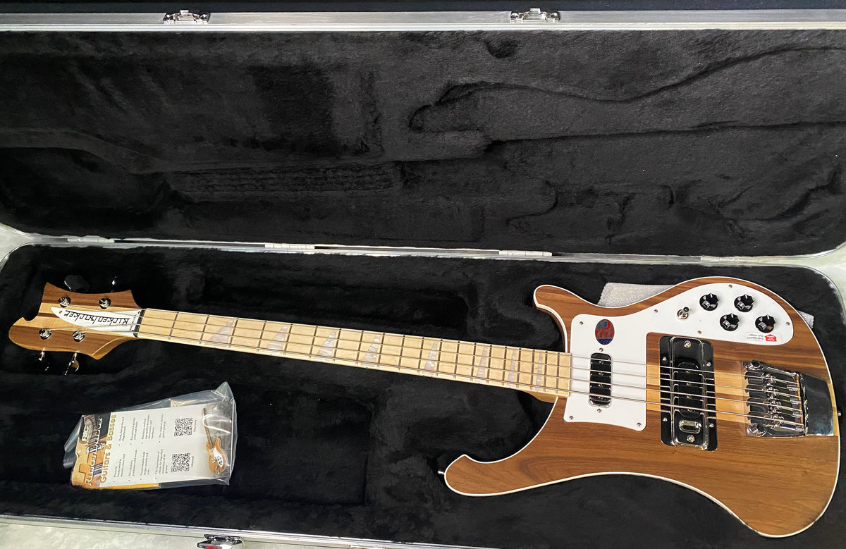 NEW! Rickenbacker 4003 W Walnut - 4-String Bass - Authorized Dealer - Only 8.8 lbs - G07828
