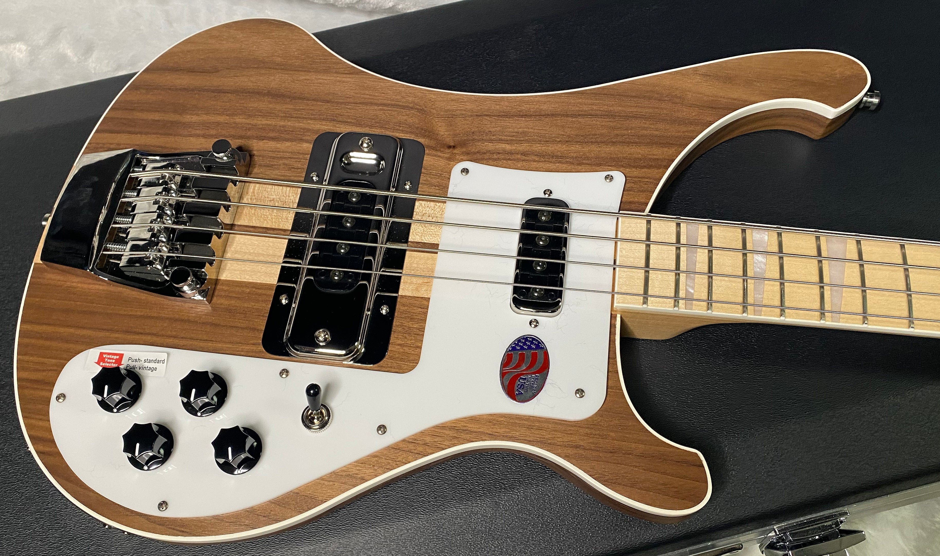 NEW! Rickenbacker 4003 W Walnut - 4-String Bass - Authorized Dealer - 8.7 lbs - G07125