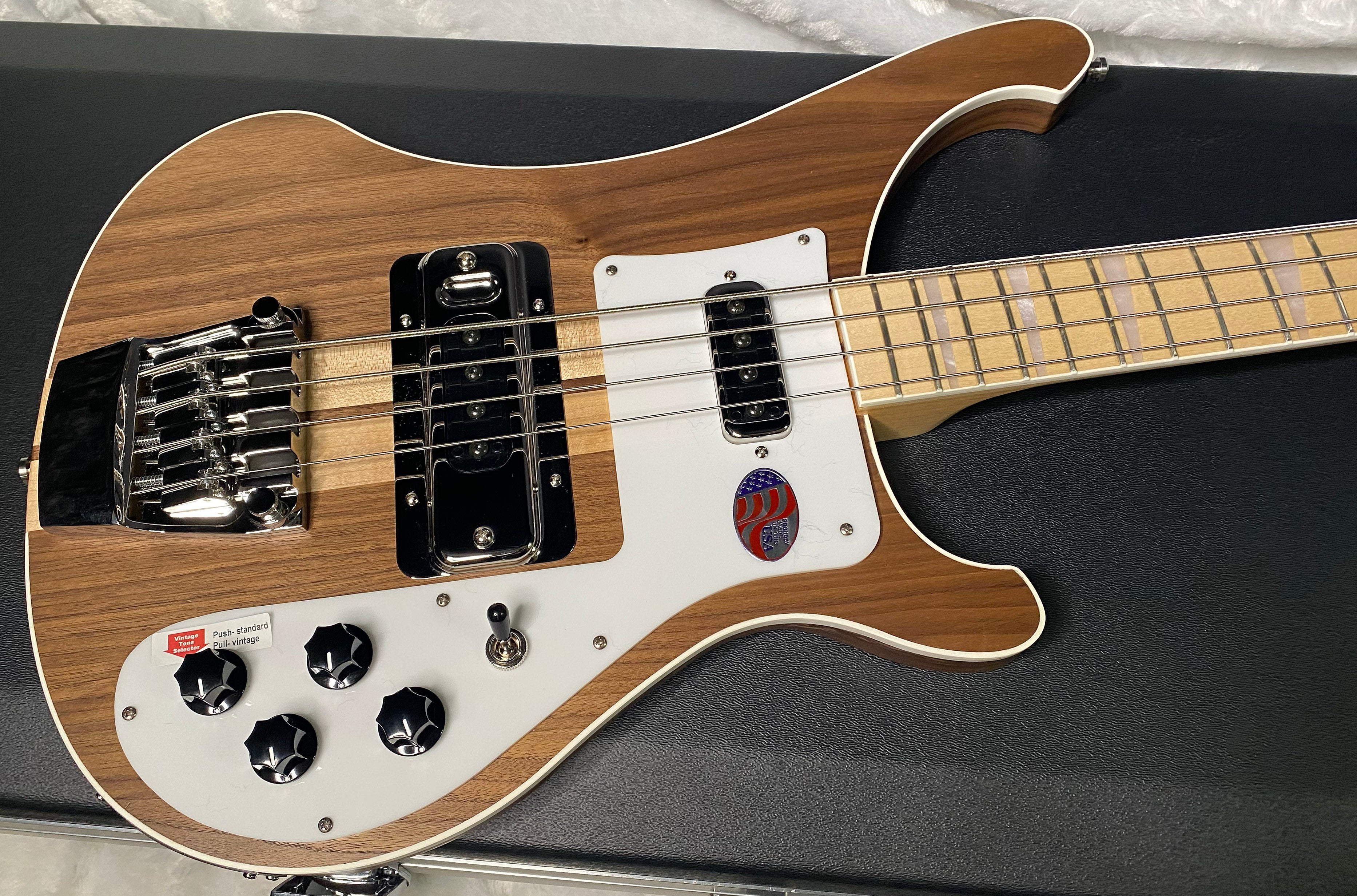 NEW! Rickenbacker 4003 W Walnut - 4-String Bass - Authorized Dealer - 8.7 lbs - G07125
