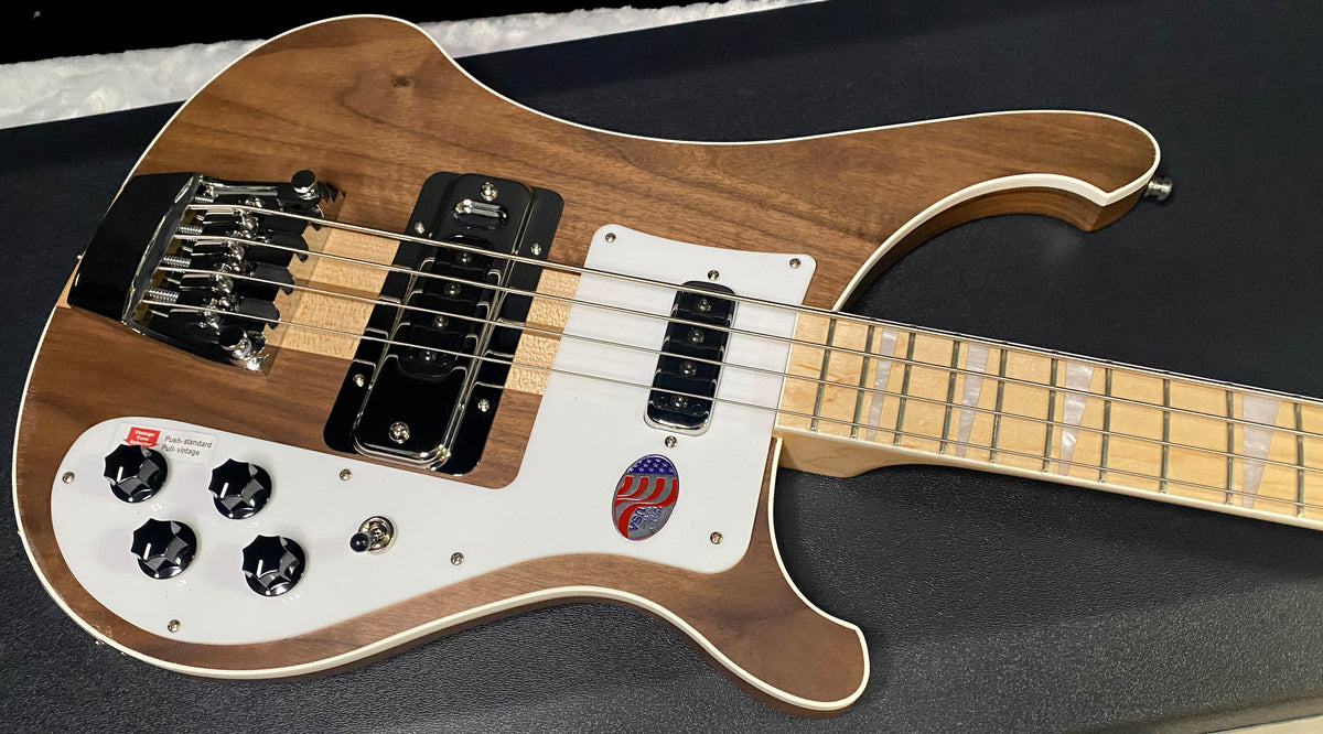 NEW! Rickenbacker 4003 W Walnut - 4-String Bass - Authorized Dealer - 8.8 lbs - G07832