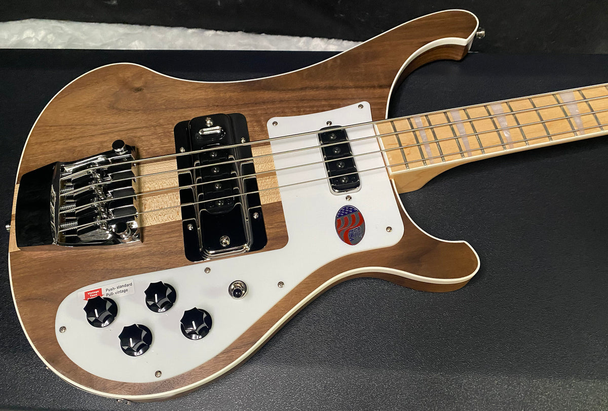 NEW! Rickenbacker 4003 W Walnut - 4-String Bass - Authorized Dealer - 8.8 lbs - G07832