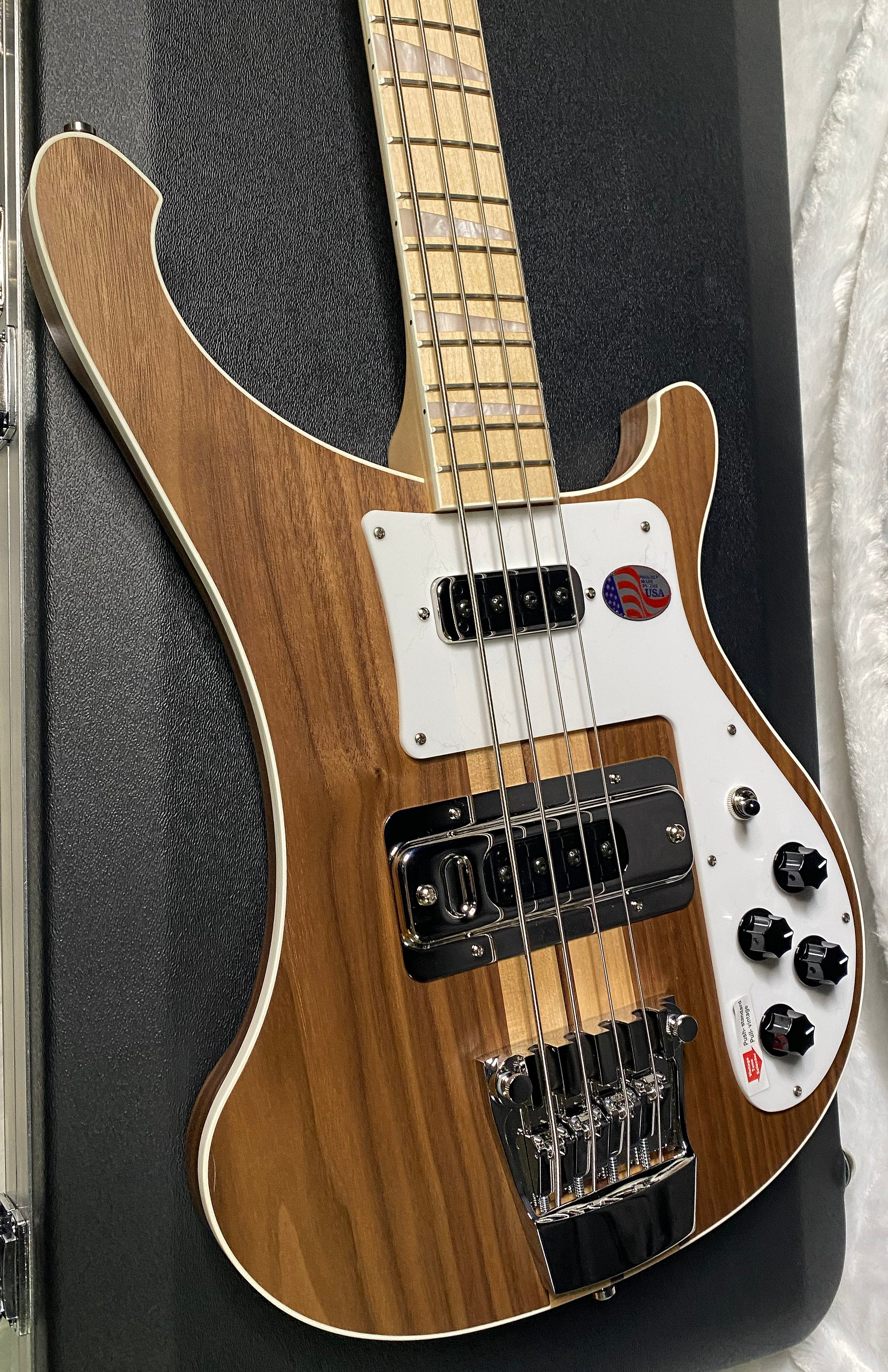 NEW! Rickenbacker 4003 W Walnut - 4-String Bass - Authorized Dealer - 8.7 lbs - G07125