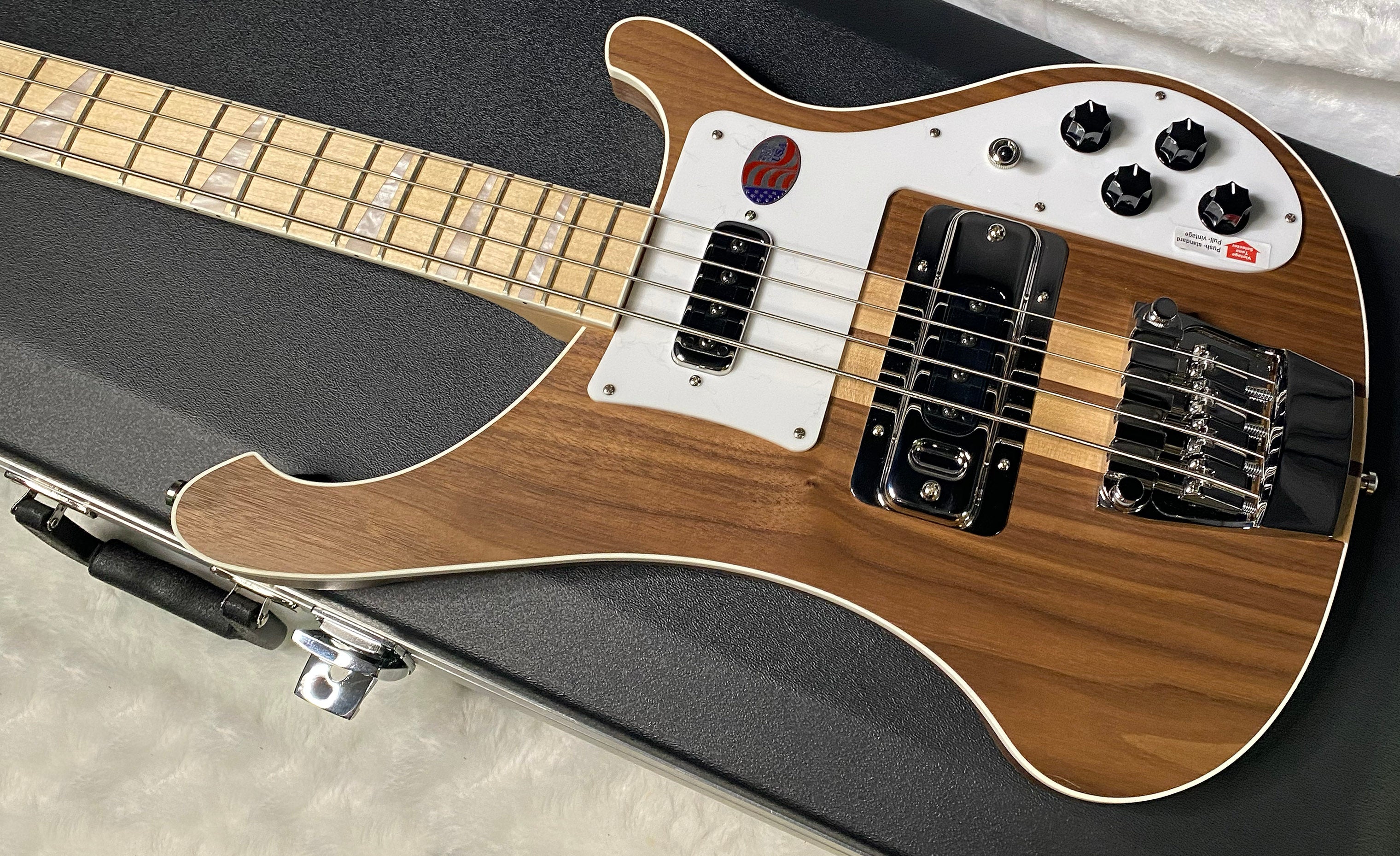 NEW! Rickenbacker 4003 W Walnut - 4-String Bass - Authorized Dealer - 8.7 lbs - G07125