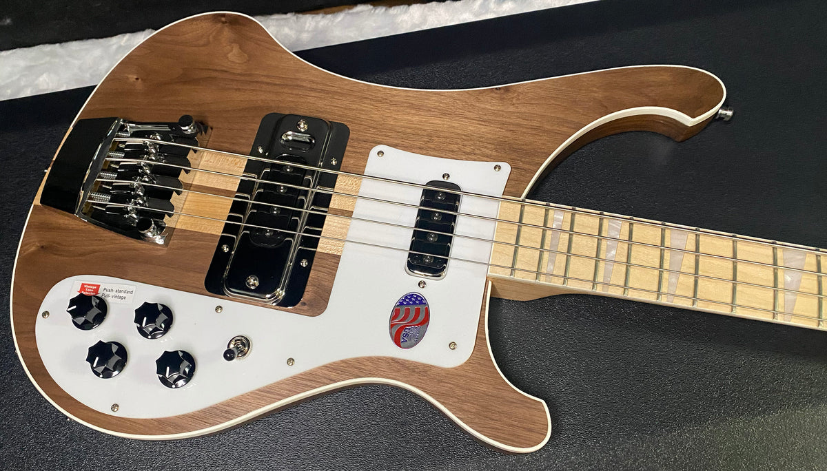 NEW! Rickenbacker 4003 W Walnut - 4-String Bass - Authorized Dealer - Only 8.3 lbs - G07826