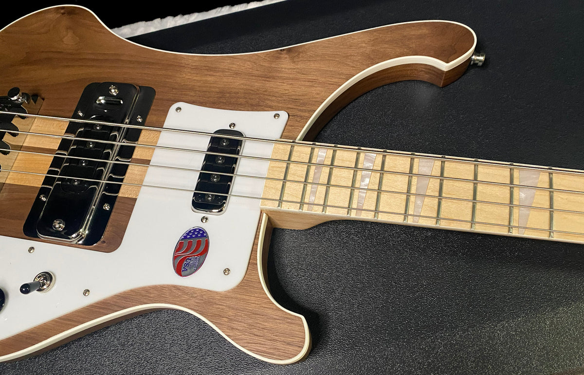 NEW! Rickenbacker 4003 W Walnut - 4-String Bass - Authorized Dealer - Only 8.3 lbs - G07826
