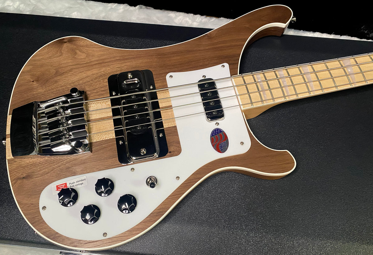 NEW! Rickenbacker 4003 W Walnut - 4-String Bass - Authorized Dealer - Only 8.3 lbs - G07826