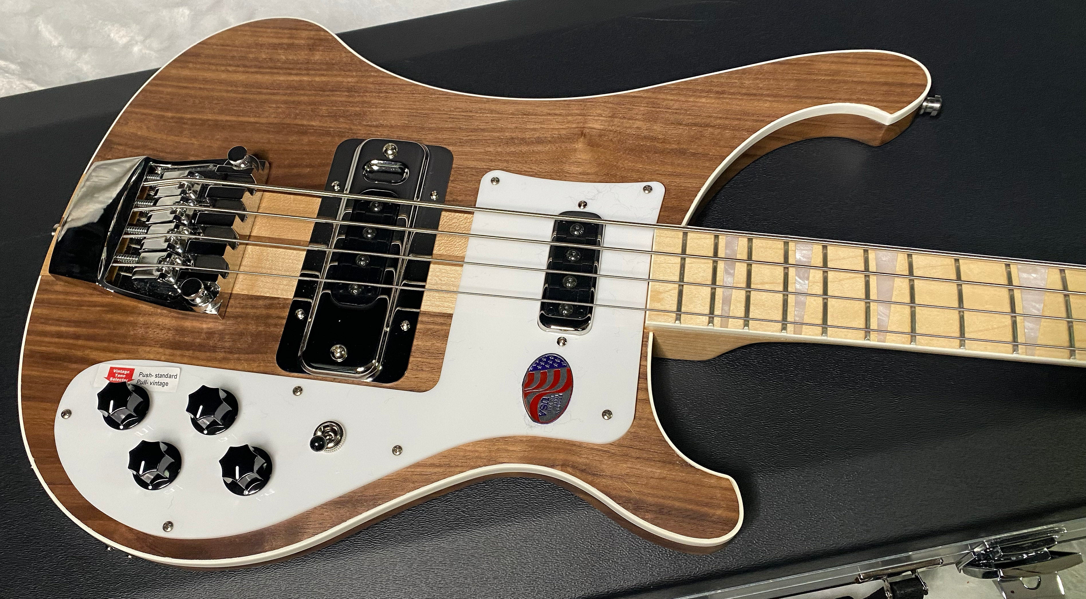 NEW! Rickenbacker 4003 W Walnut - 4-String Bass - Authorized Dealer - 9.2 lbs - G07122