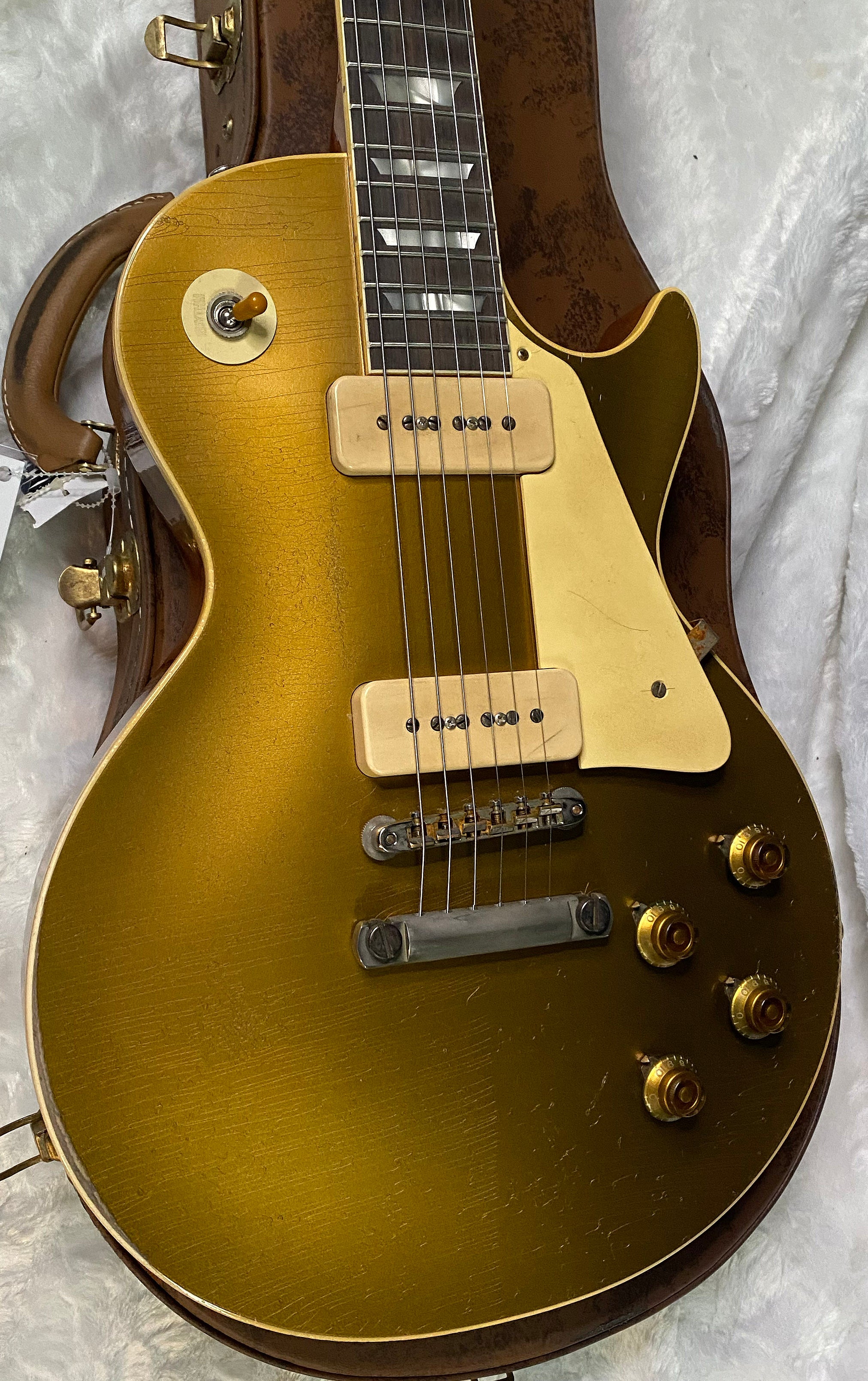NEW ! Gibson Custom Shop 1956 Les Paul Goldtop Murphy Lab Heavy Aged Reissue - 8.9lbs - Authorized Dealer - G06405