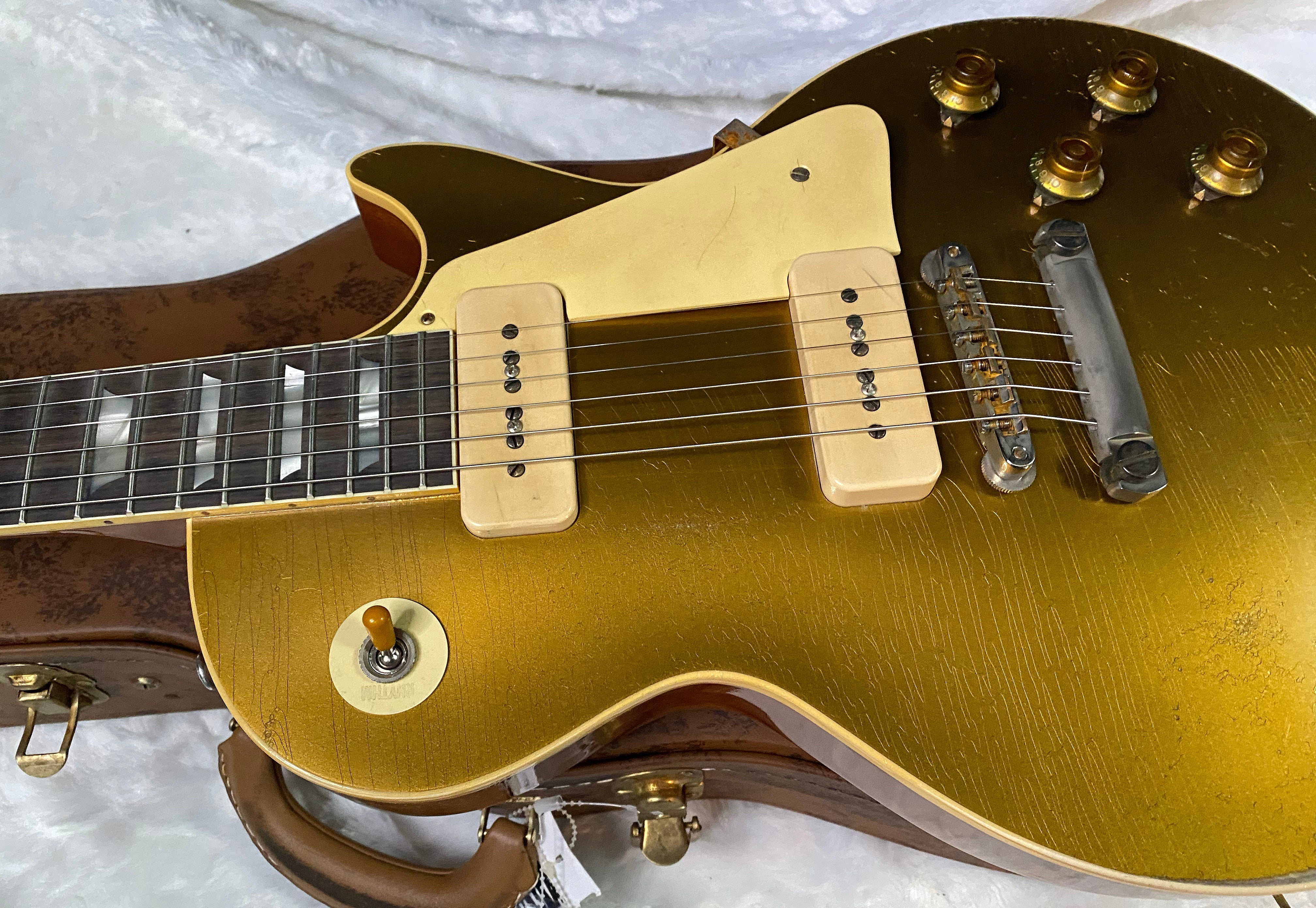 NEW ! Gibson Custom Shop 1956 Les Paul Goldtop Murphy Lab Heavy Aged Reissue - 8.9lbs - Authorized Dealer - G06405