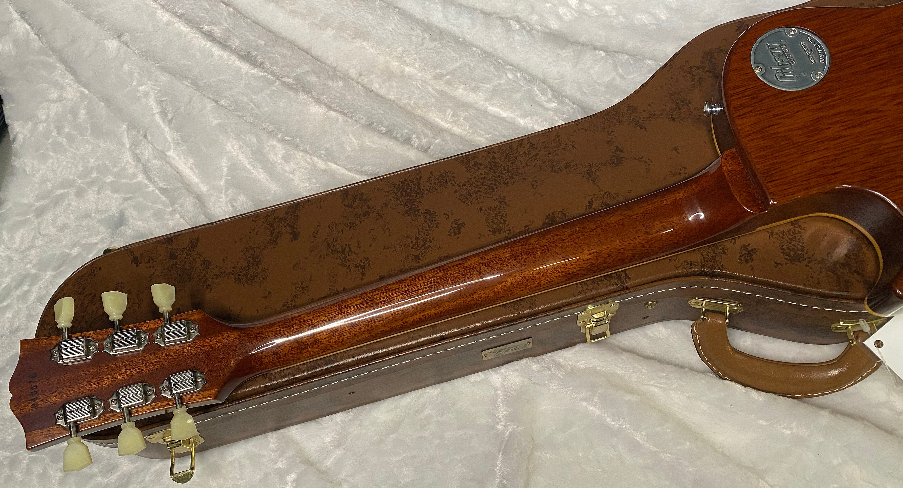 NEW ! Gibson Custom Shop 1959 Les Paul - Golden Poppy Burst - Authorized Dealer - Hand Picked Curly Maple Flame Top - MONSTER TOP VOS - 8.9 lbs - G06467