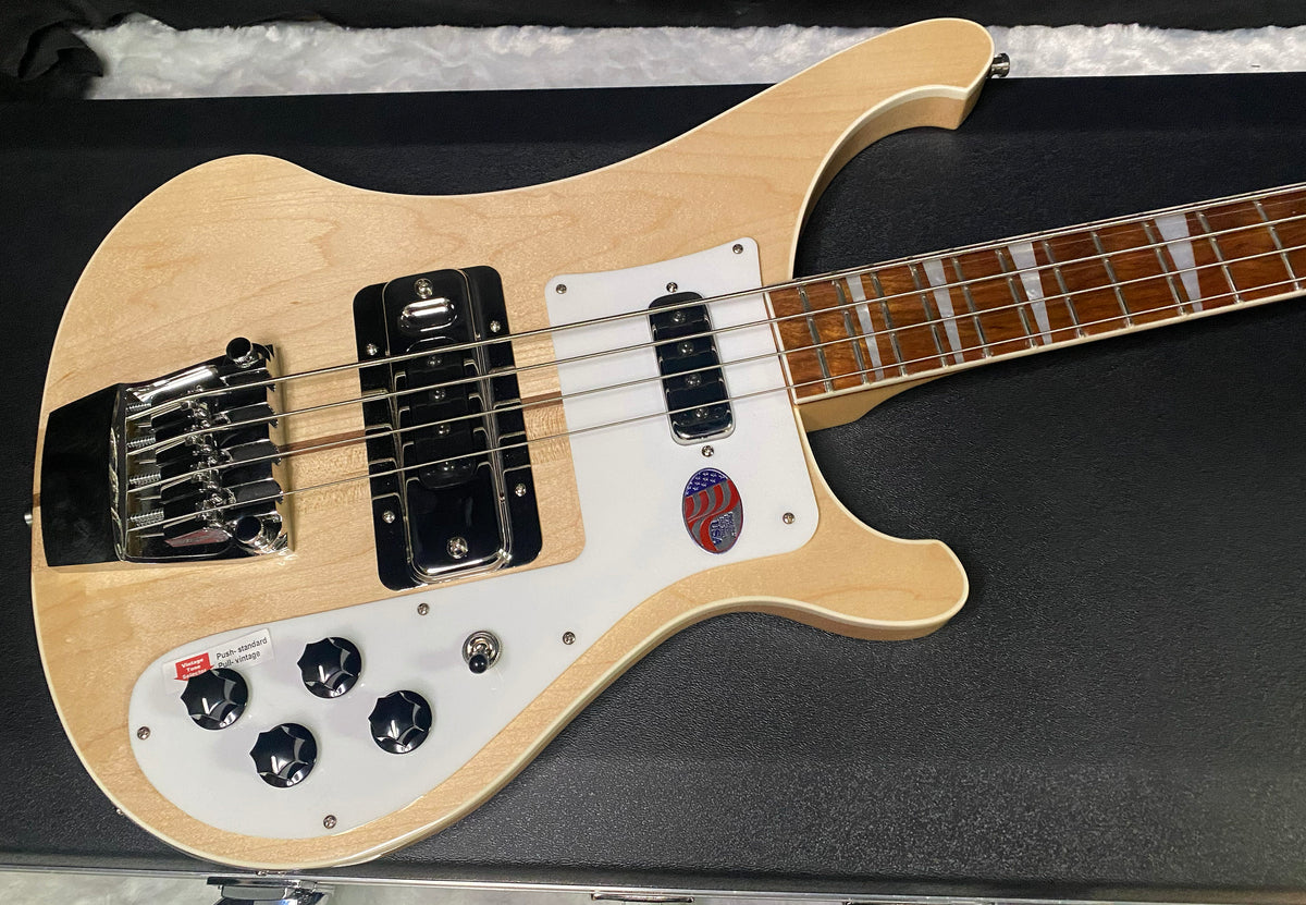 NEW! Rickenbacker 4003 Mapleglo Maple Glo MG - 4-String Bass - Authorized Dealer - 9.5 lbs - G07849
