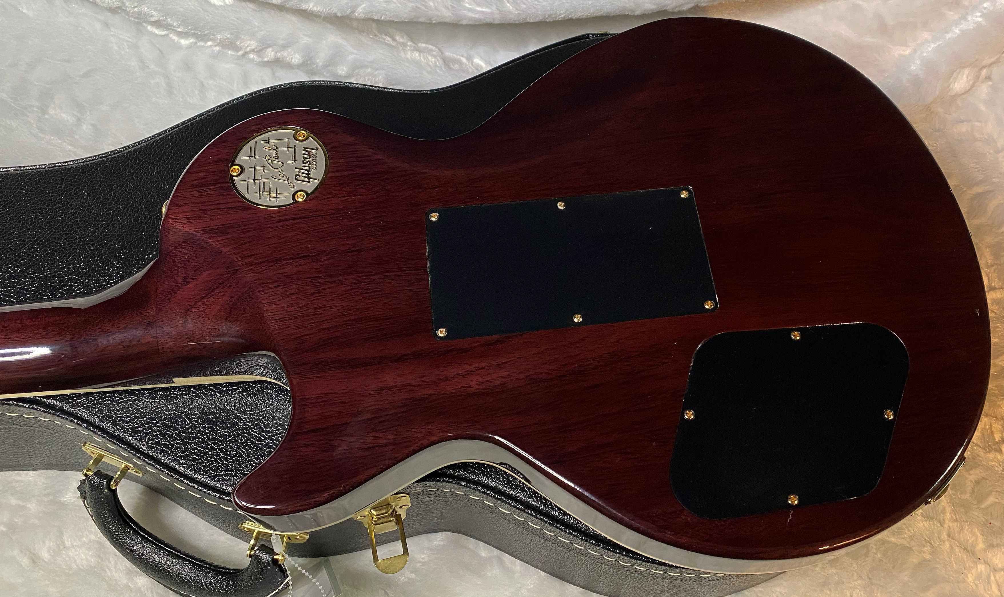 NEW! Gibson Custom Les Paul Axcess Standard Figured Top Floyd Rose Electric Guitar - Greatest Hits II - Authorized Dealer - Tri-Berry Burst - WOW! 8.35lbs - G07129