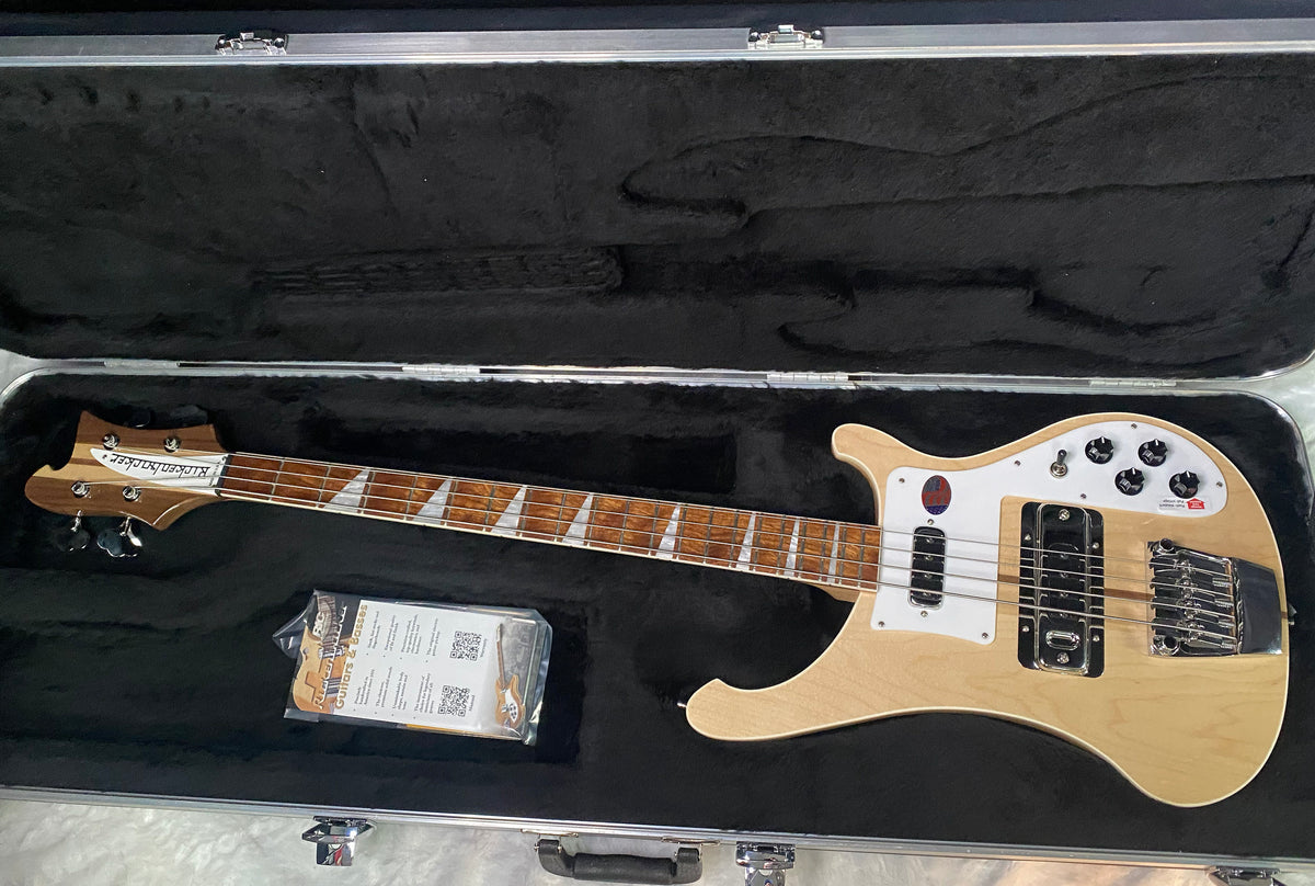 NEW! Rickenbacker 4003 Mapleglo Maple Glo MG - 4-String Bass - Authorized Dealer - 9.5 lbs - G07849