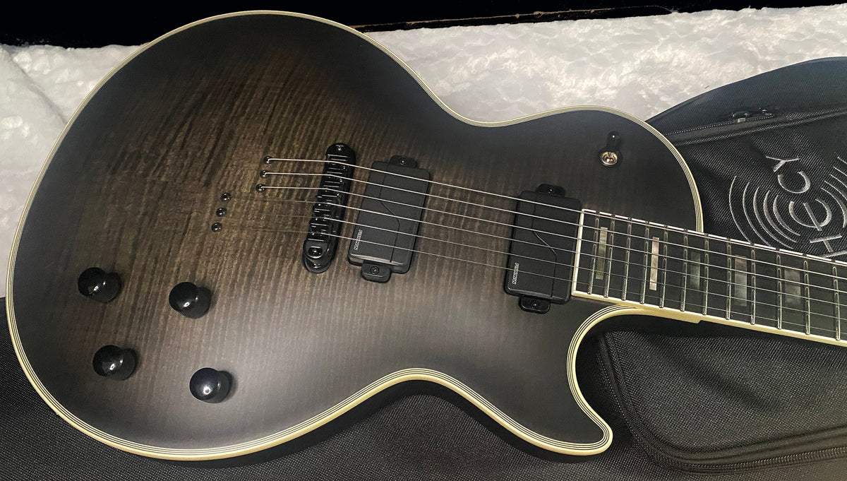 NEW! Epiphone Prophecy Les Paul Inspired by Gibson - Obsidian Storm Satin - Authorized Dealer - 8.8lbs - G07847