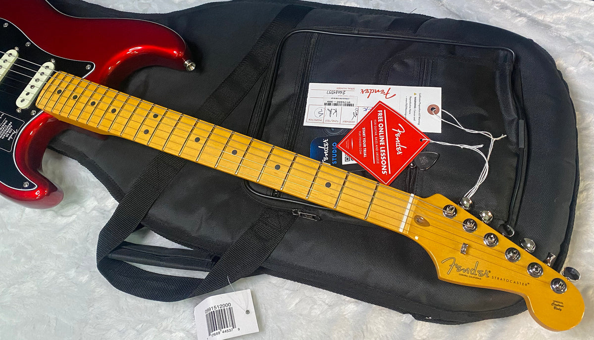 NEW! Fender Limited Edition American Professional Classic Stratocaster featuring Silent System - Candy Apple Red - 7.9lbs - Authorized Dealer - G07852