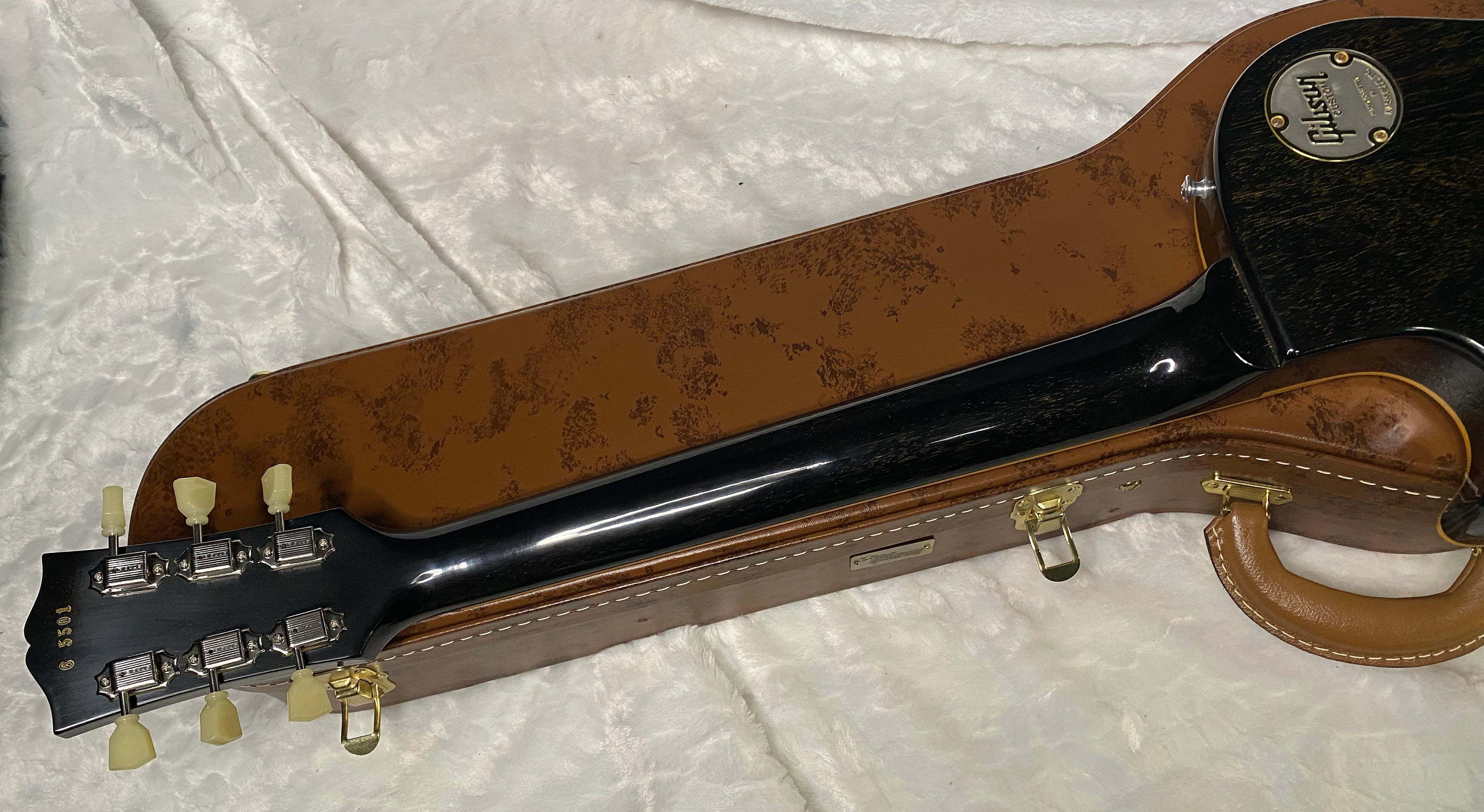 NEW! Gibson Custom Shop Dealer Select One OFF '56 Les Paul Transparent Gold VOS Finish Reissue - 8.5 lbs - Authorized Dealer - G06455