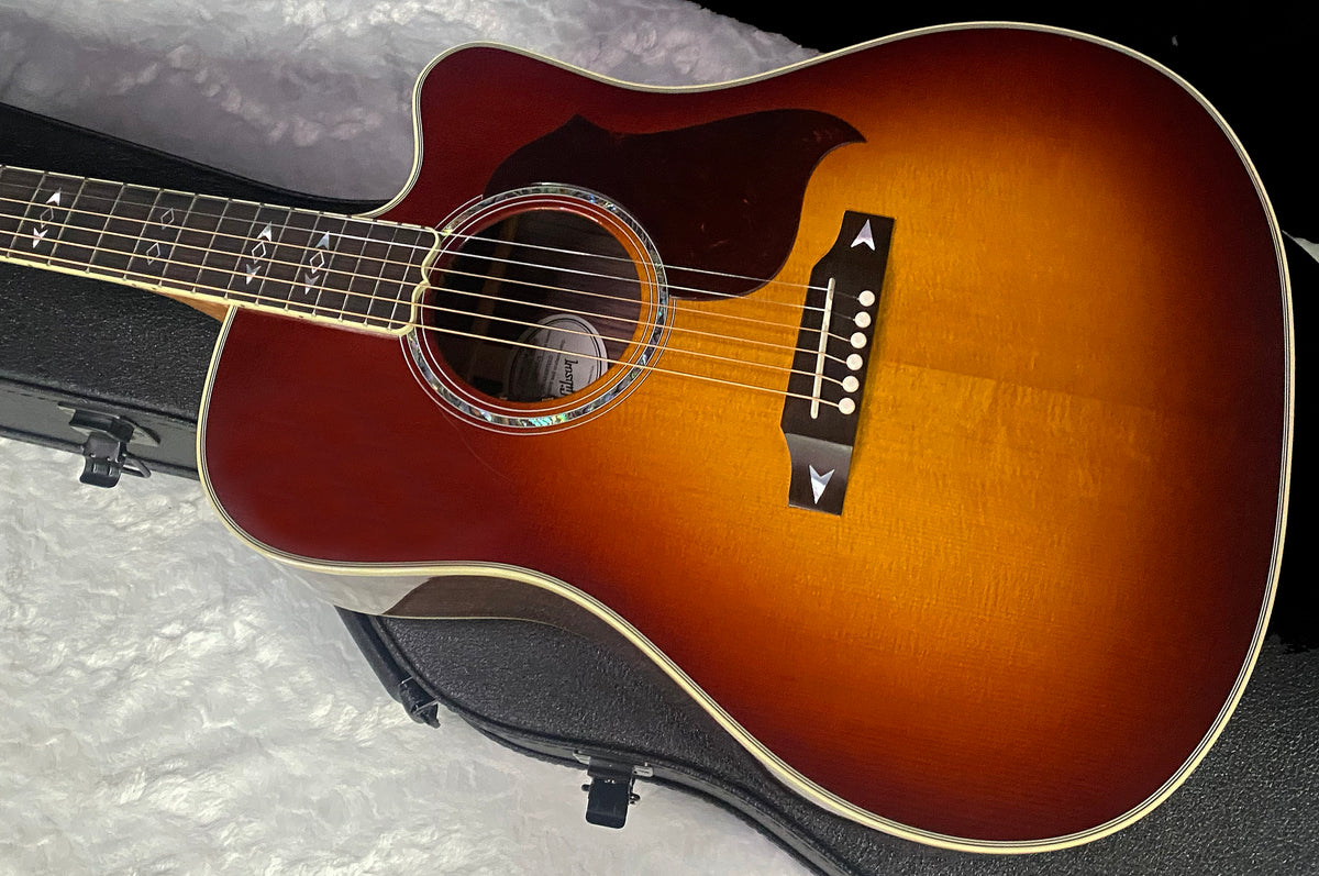 NEW! Gibson Acoustic Songwriter Recording Artist EC - Acoustic-Electric Guitar - Baggs HiFi DNA System - 4.75 lbs - Rosewood Burst - Authorized Dealer - G07856