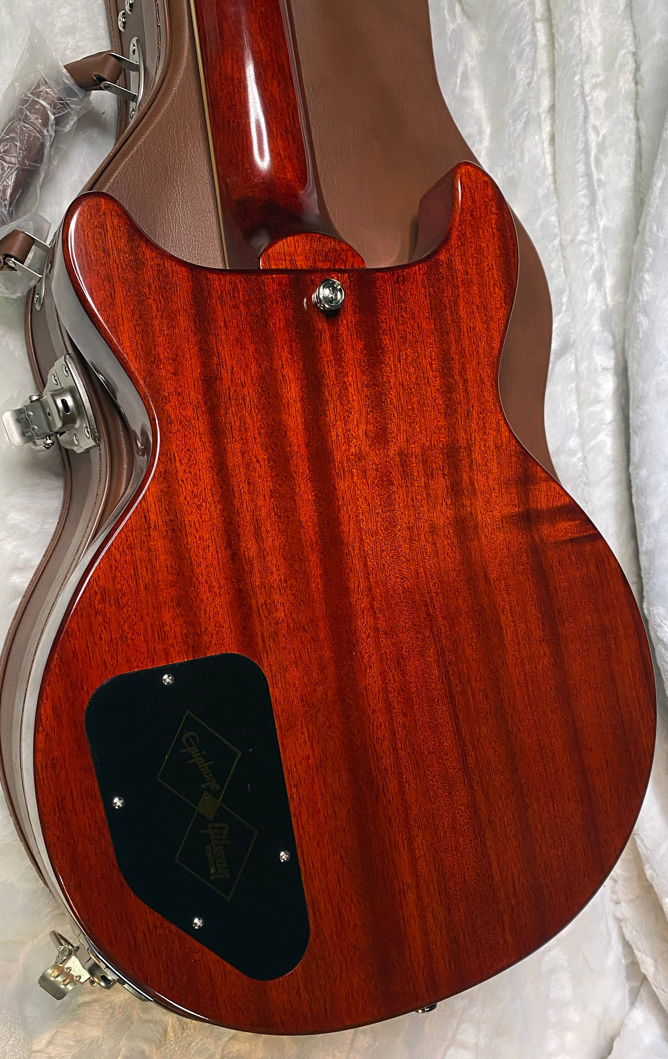 NEW Epiphone Inspired by Gibson 1960 Les Paul Special Double Cut Reissue Electric Guitar - Vintage Cherry - 7.25 lbs - Authorized Dealer - G07149