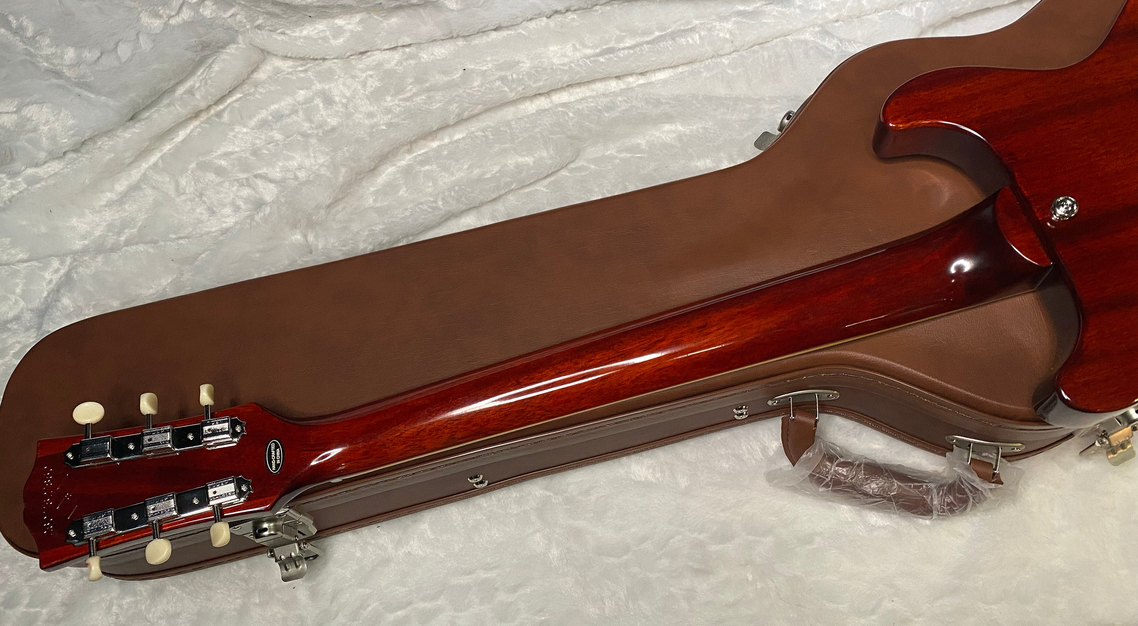 NEW Epiphone Inspired by Gibson 1960 Les Paul Special Double Cut Reissue Electric Guitar - Vintage Cherry - 7.25 lbs - Authorized Dealer - G07149