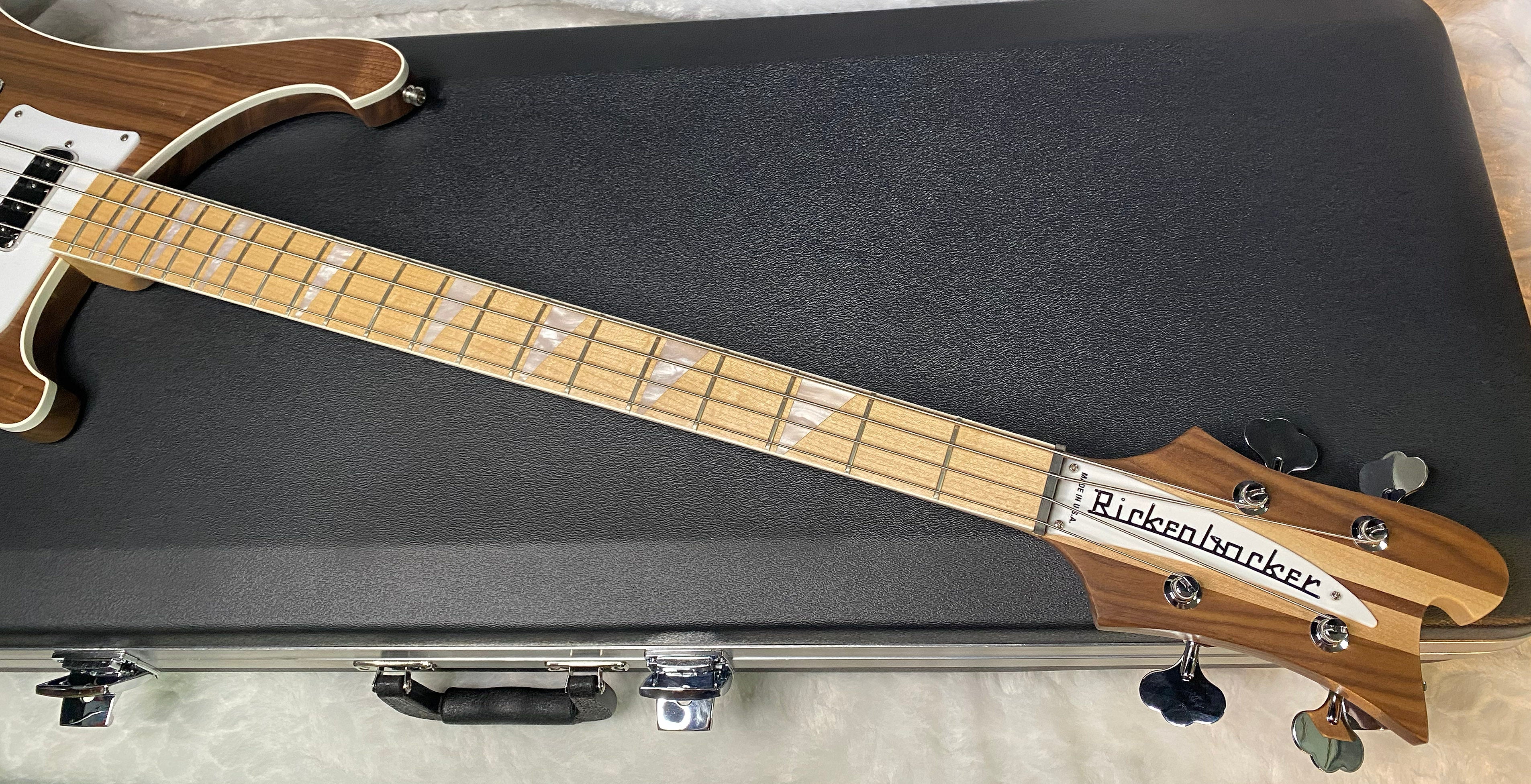 NEW! Rickenbacker 4003 W Walnut - 4-String Bass - Authorized Dealer - 8.8 lbs - G07137