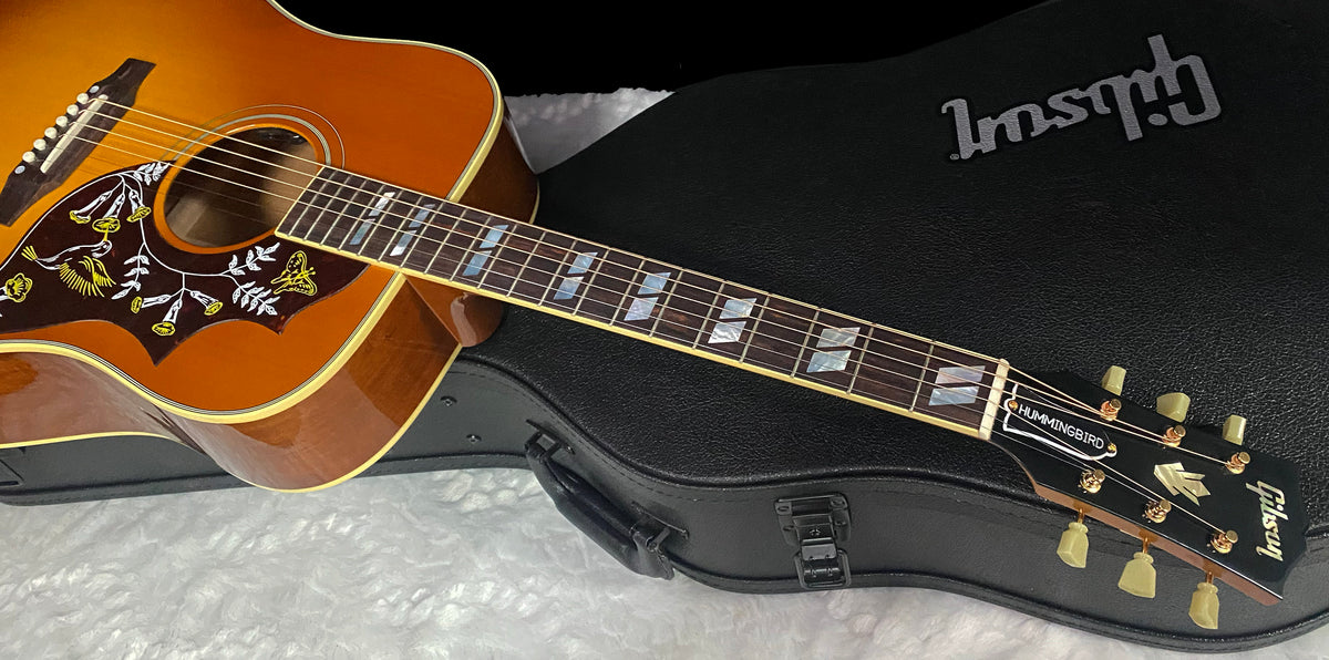 NEW! Gibson Hummingbird Original - Heritage Cherry Sunburst - 4.5lbs - Baggs HiFi DNA system - Authorized Dealer! G07862